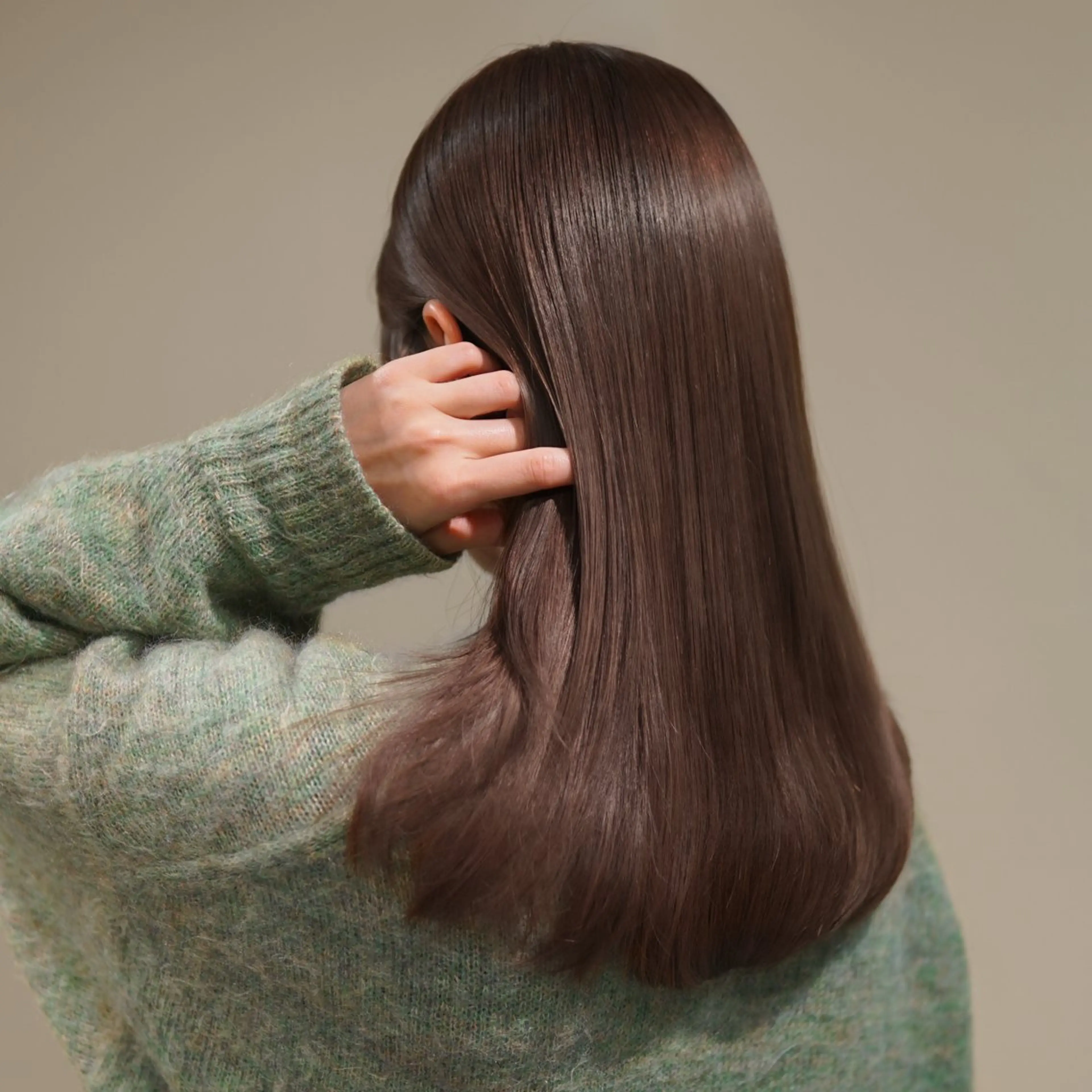 セミロング 髪質改善/艶カラー 🤍mizueのヘアスタイル