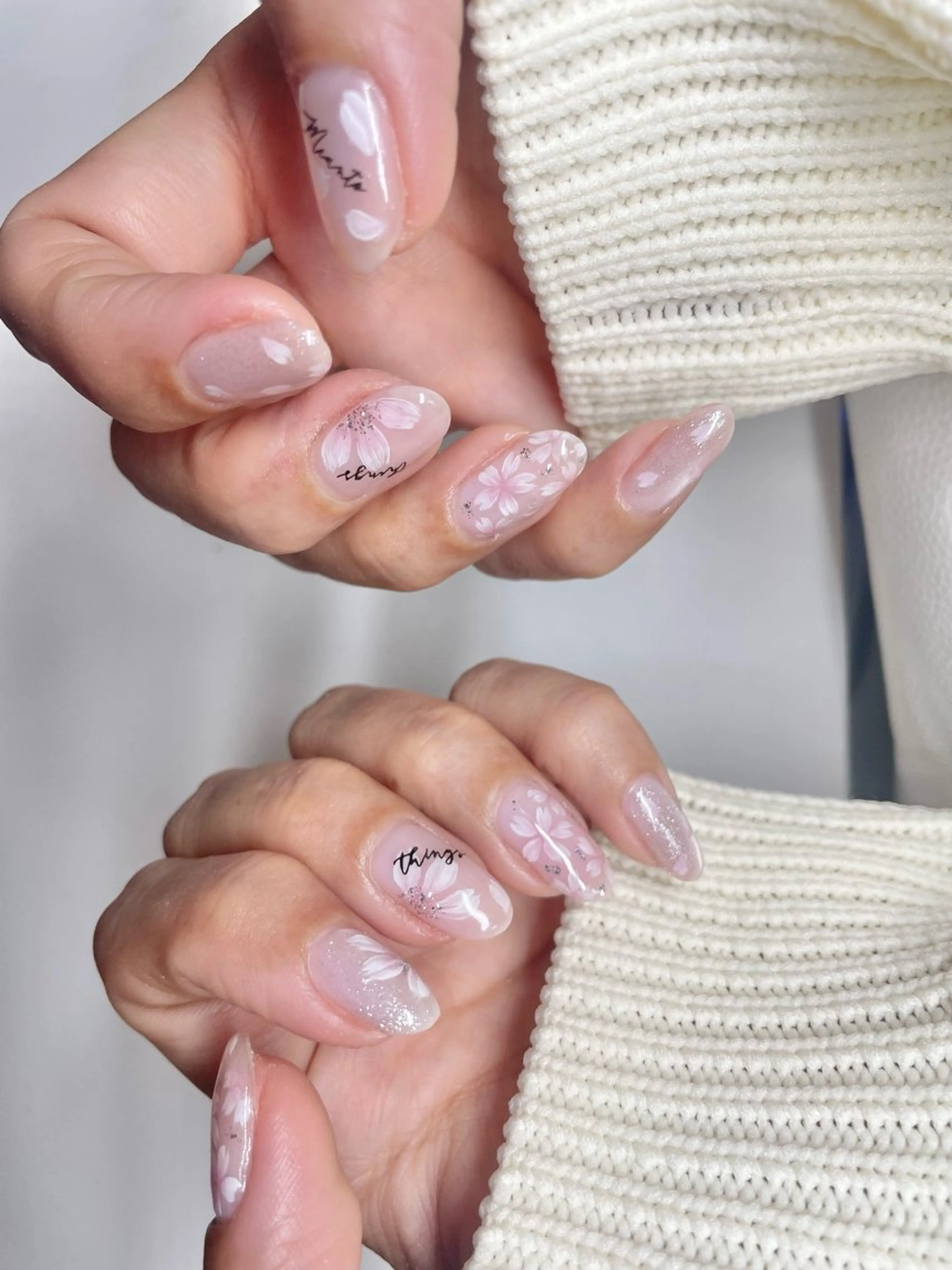 ネイル ハンドネイル nail salon Nnoëのネイルデザイン