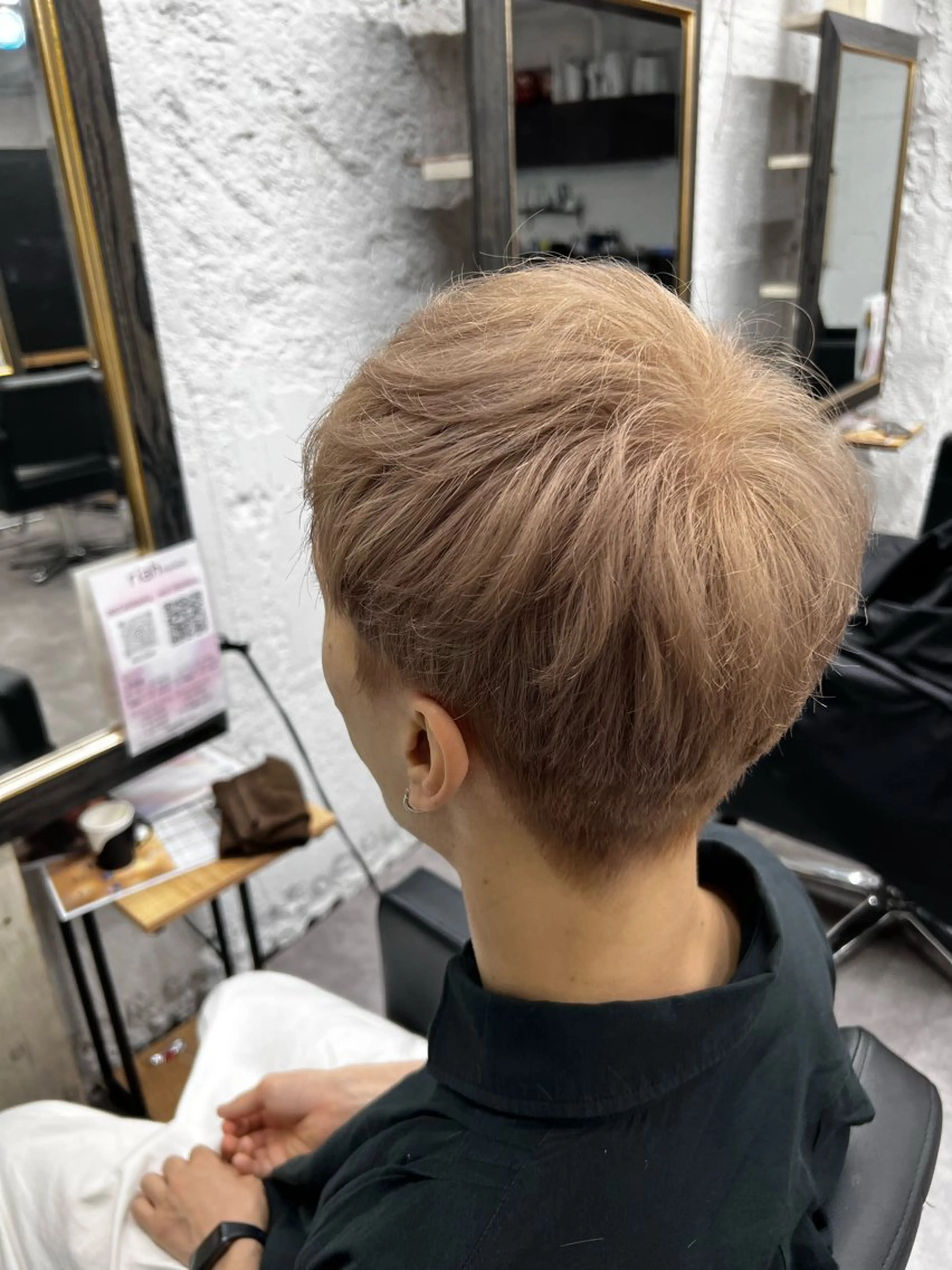 カラー メンズ 笹江 瑞穂のヘアスタイル