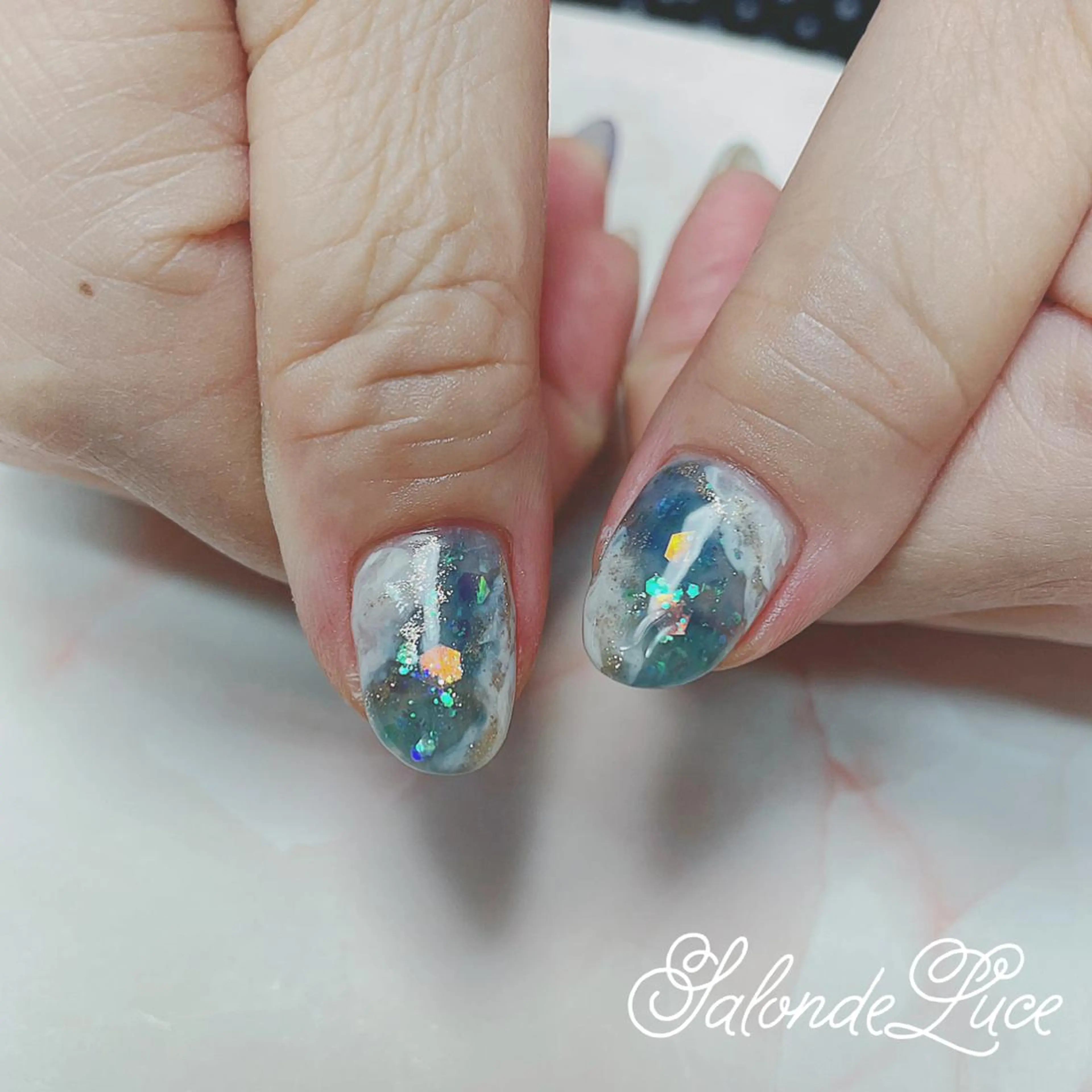 ネイル ニュアンスネイル 夏ネイル Salon de Luceのネイルデザイン