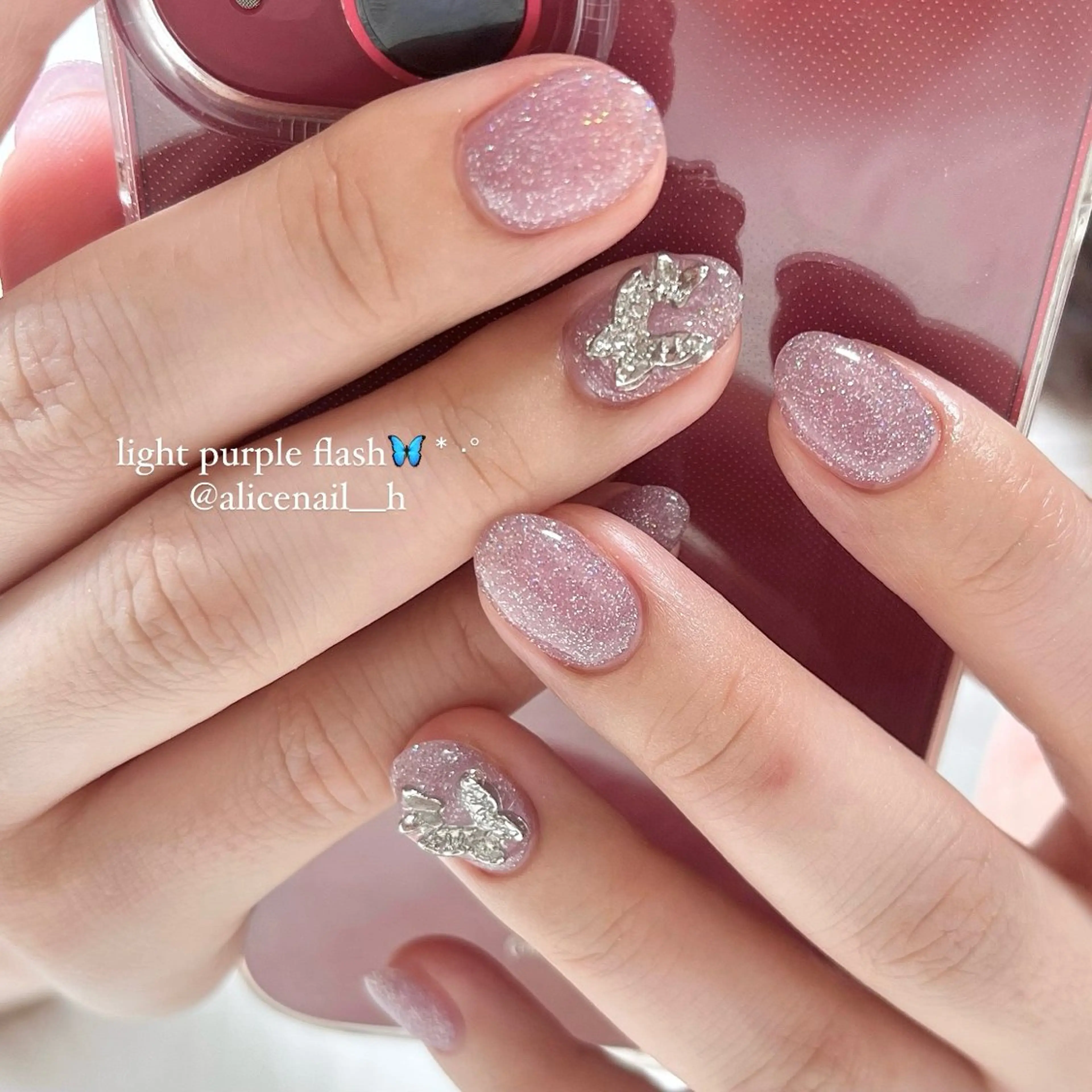 【 ✨Jrクーポン✨ 】HAND(オフなし)フラッシュネイル‪︎︎🪄.∘の写真