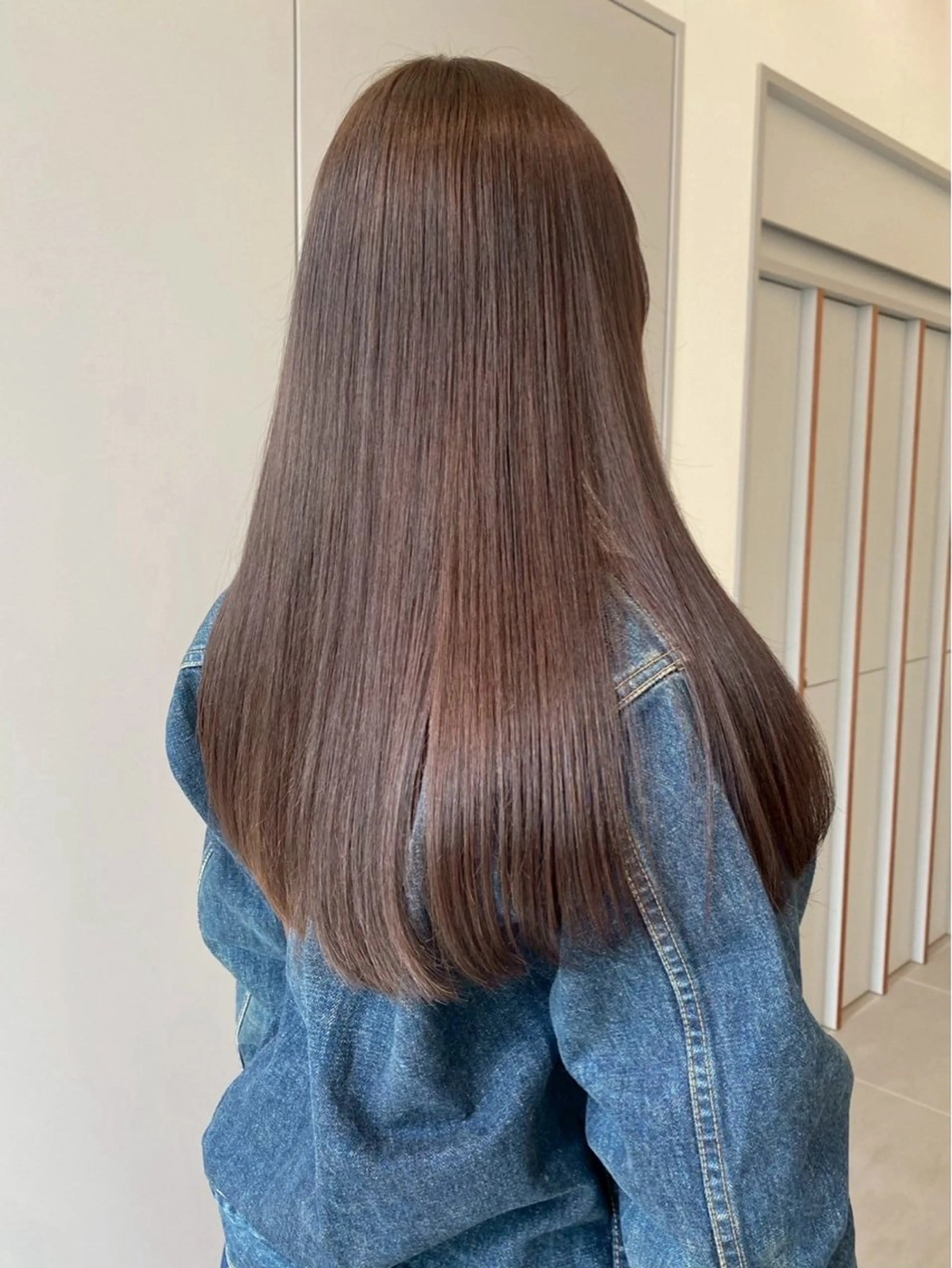 ロング カラー ブラウンカラー くすみカラー/ パーマ/ろーれんのヘアスタイル
