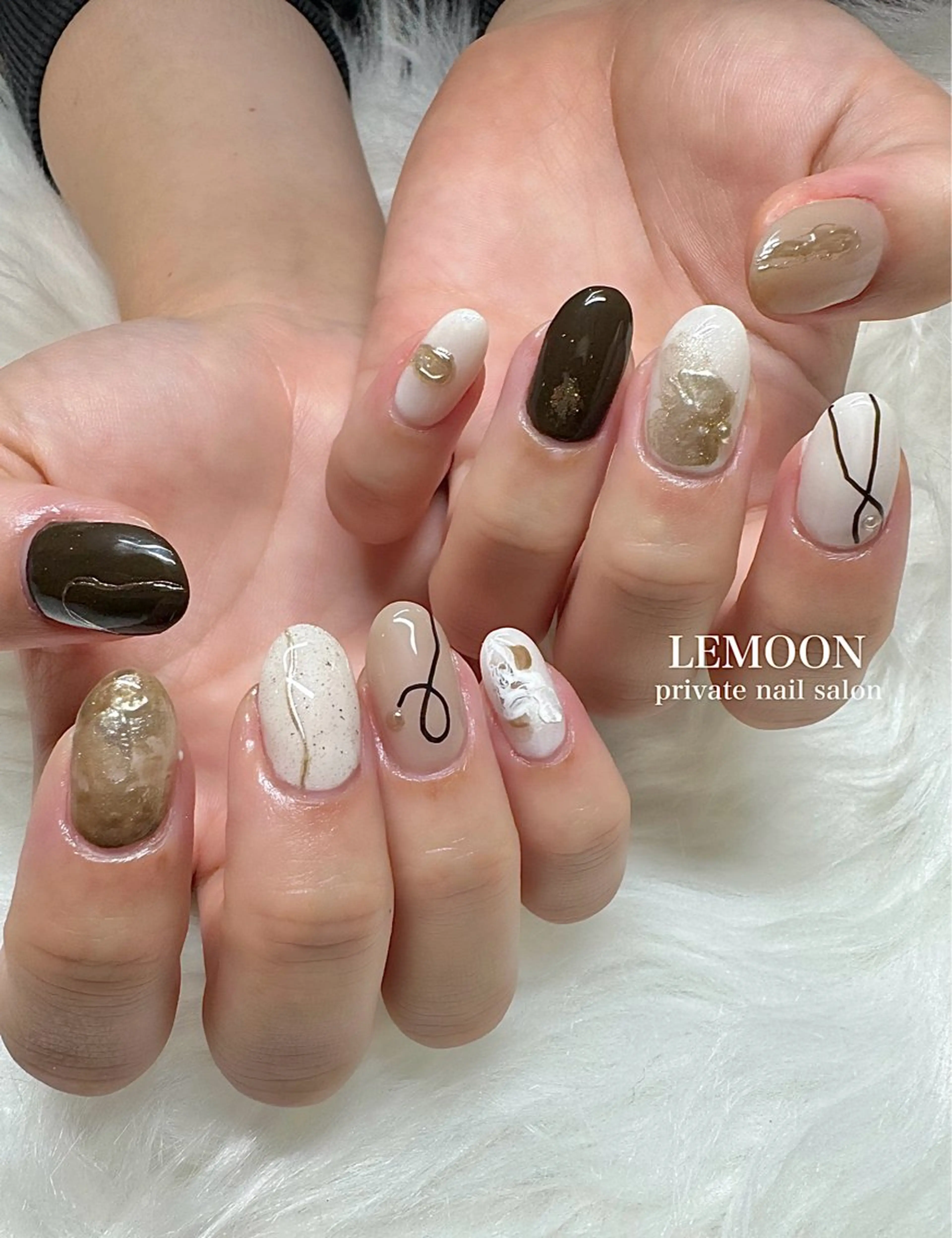 ネイル private nail salon　LEMOON所属・nail salon LEMOONのネイルデザイン