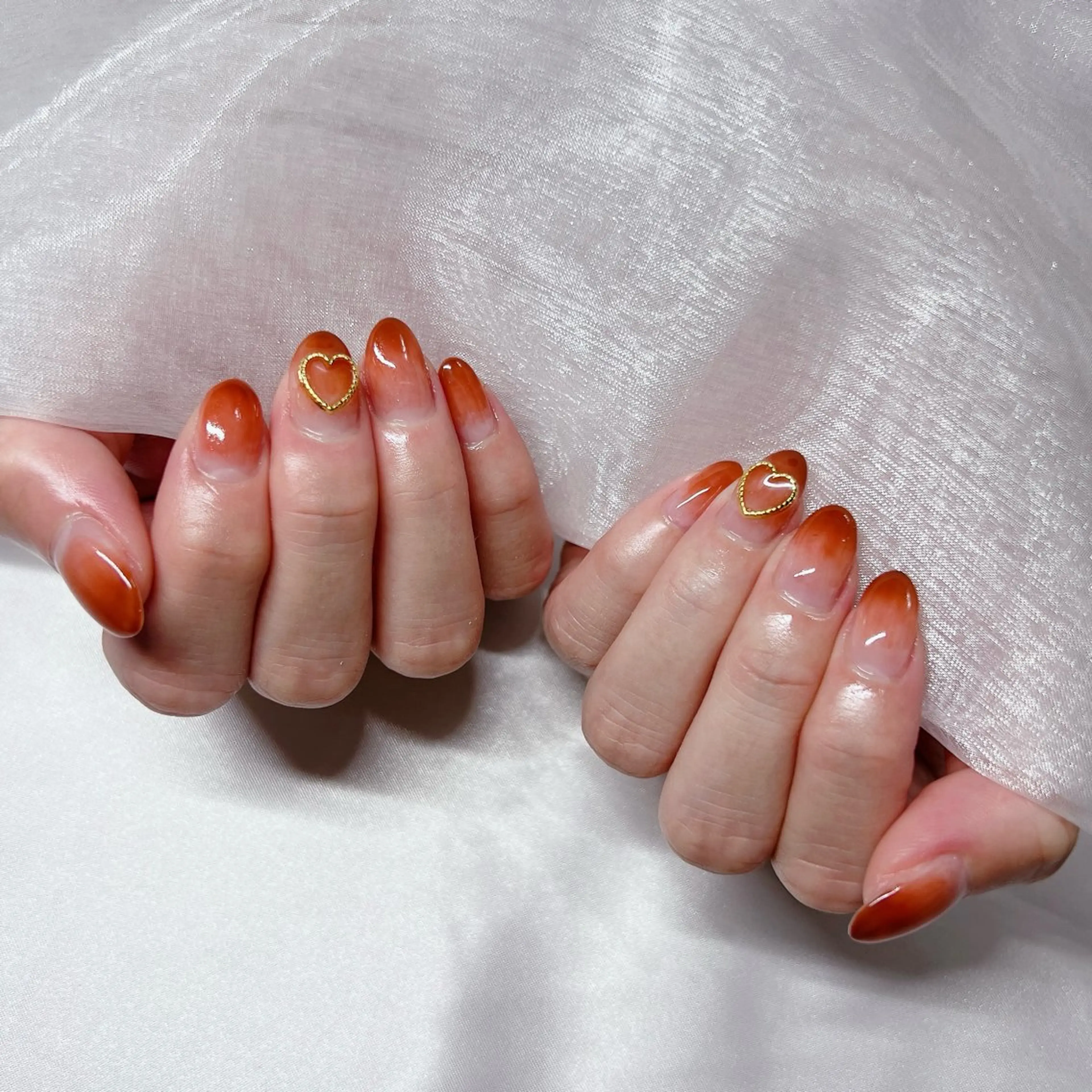 ネイル ジェルネイル 韓国ネイル ラメ(グリッター) マグネットネイル 持ち込み ハンドネイル -nail salon-Reward所属・nail salon Rewardのネイルデザイン