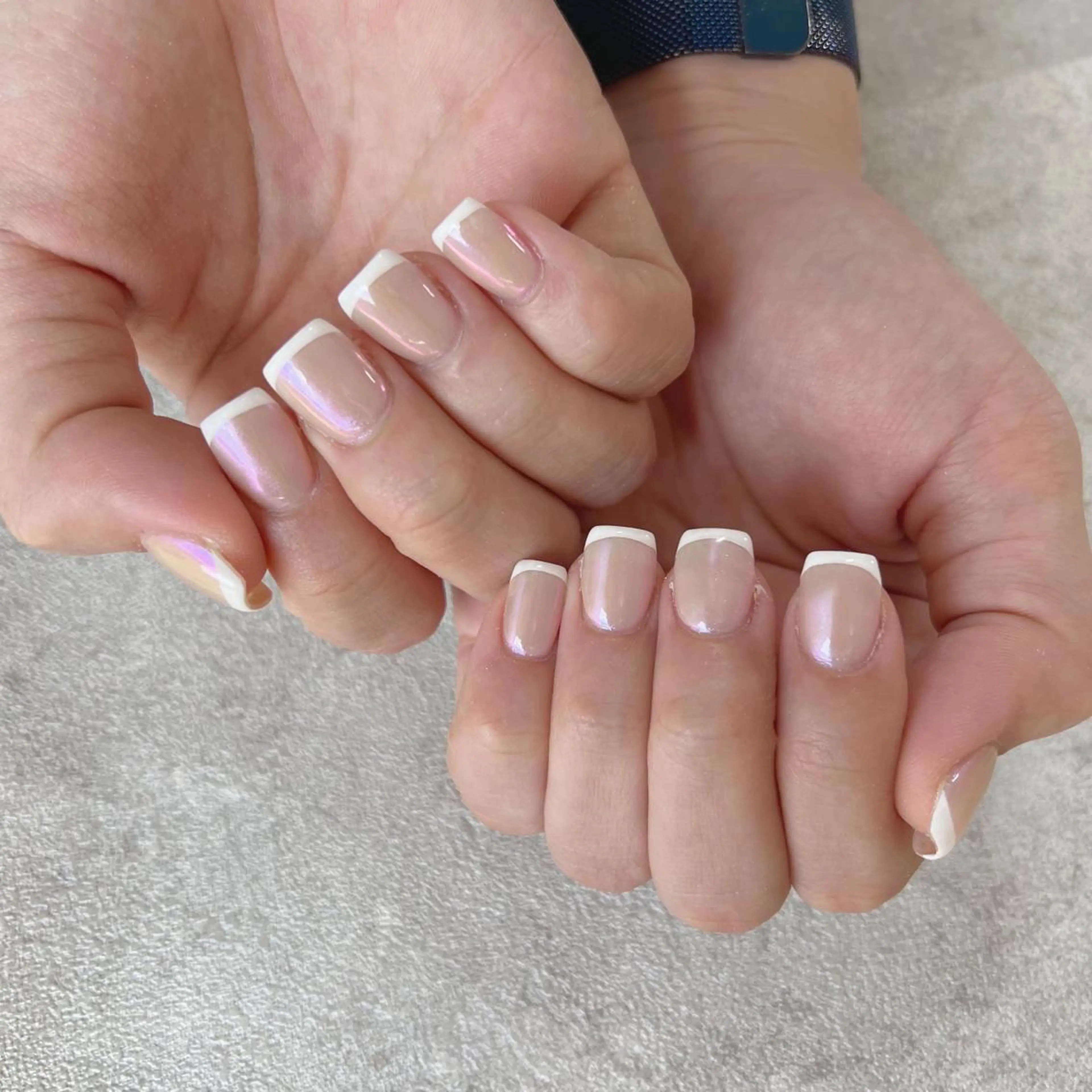 ネイル オーロラネイル ハンドネイル 川端 京香のネイルデザイン