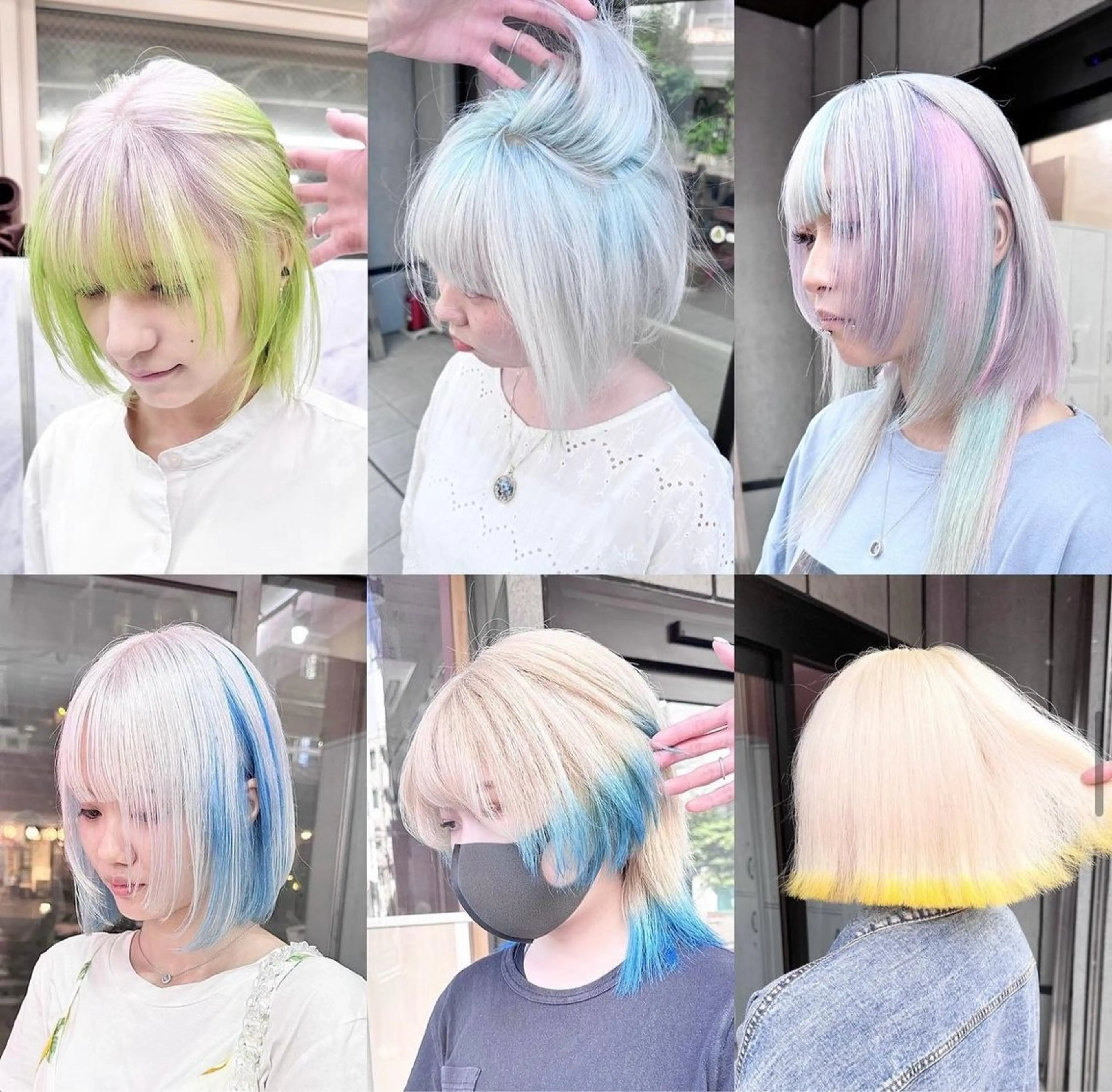 ショート るか/ハイトーン🩵 /ダブルカラー🌟のヘアスタイル