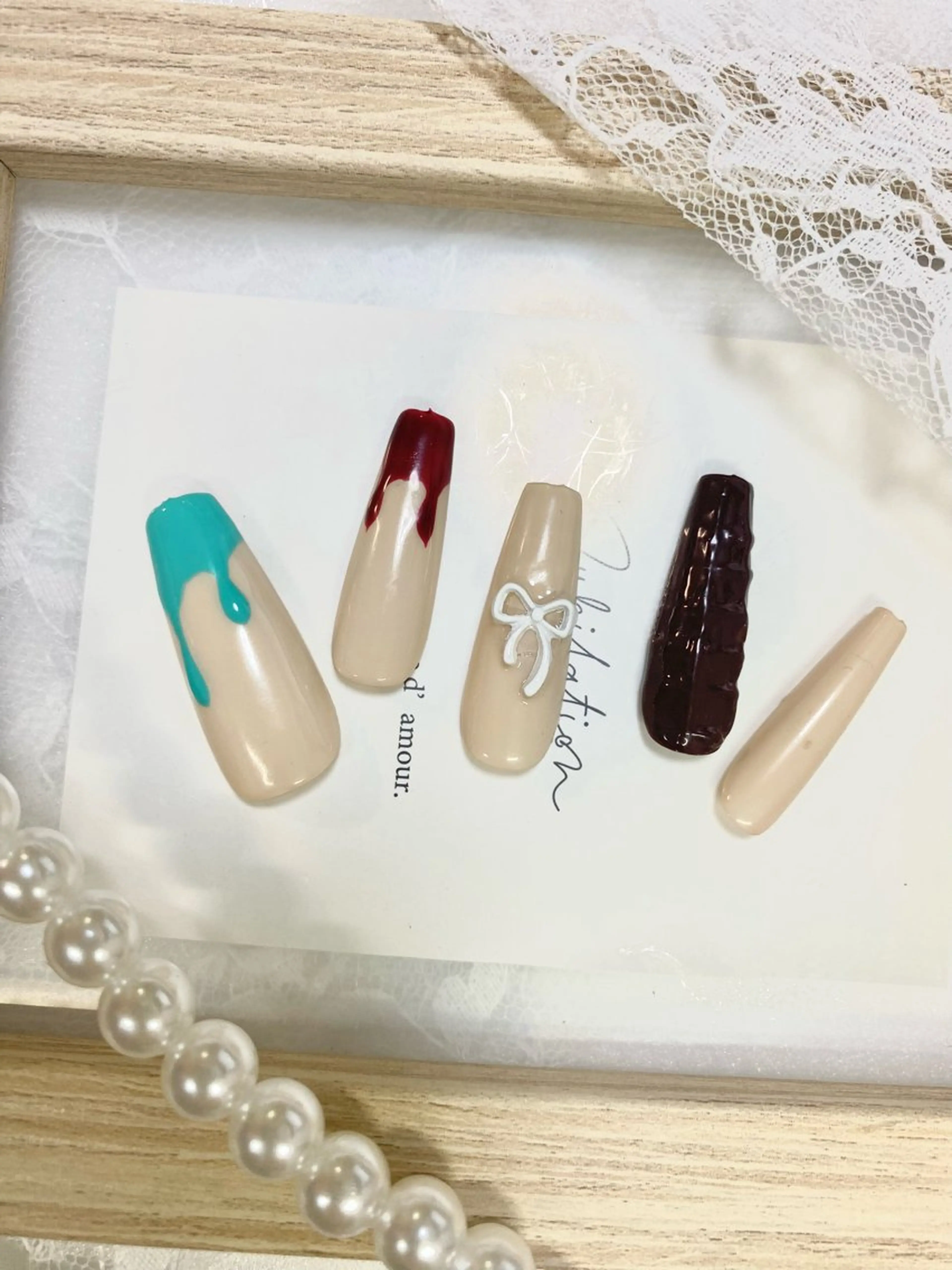 ✨【形が気になる方へ】美フォルム補正ジェル体験の写真