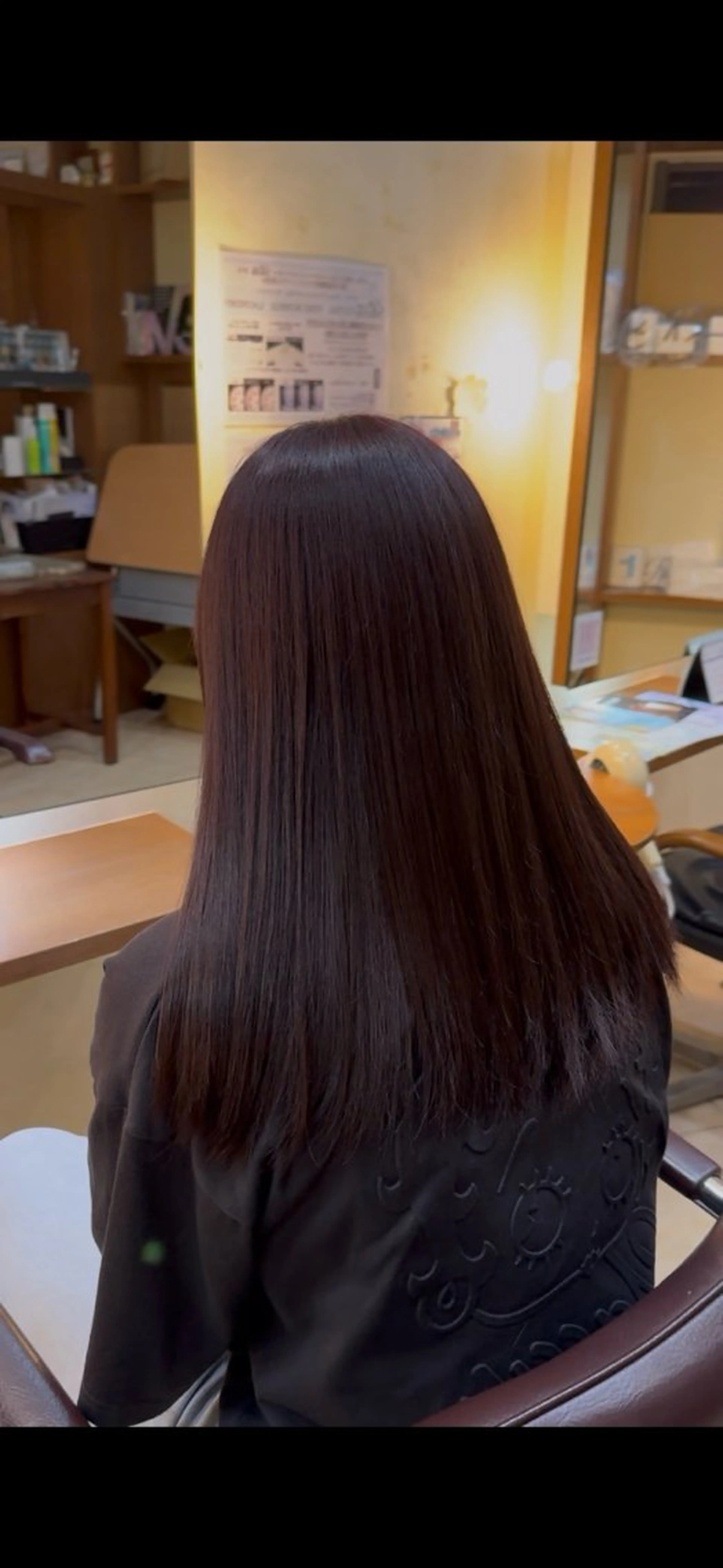 ブリーチなしダブルカラーの写真