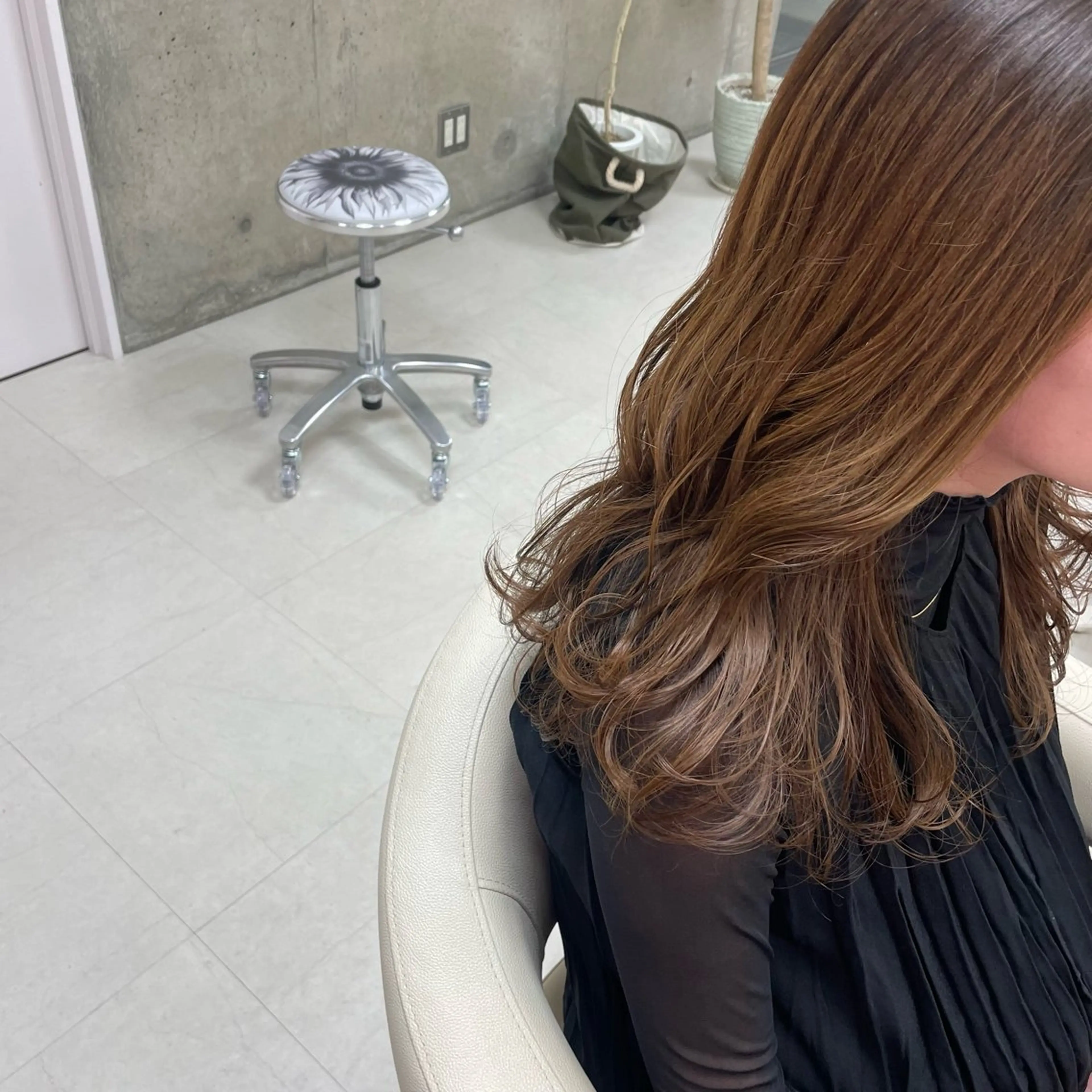 カット+ヘアカラーの写真