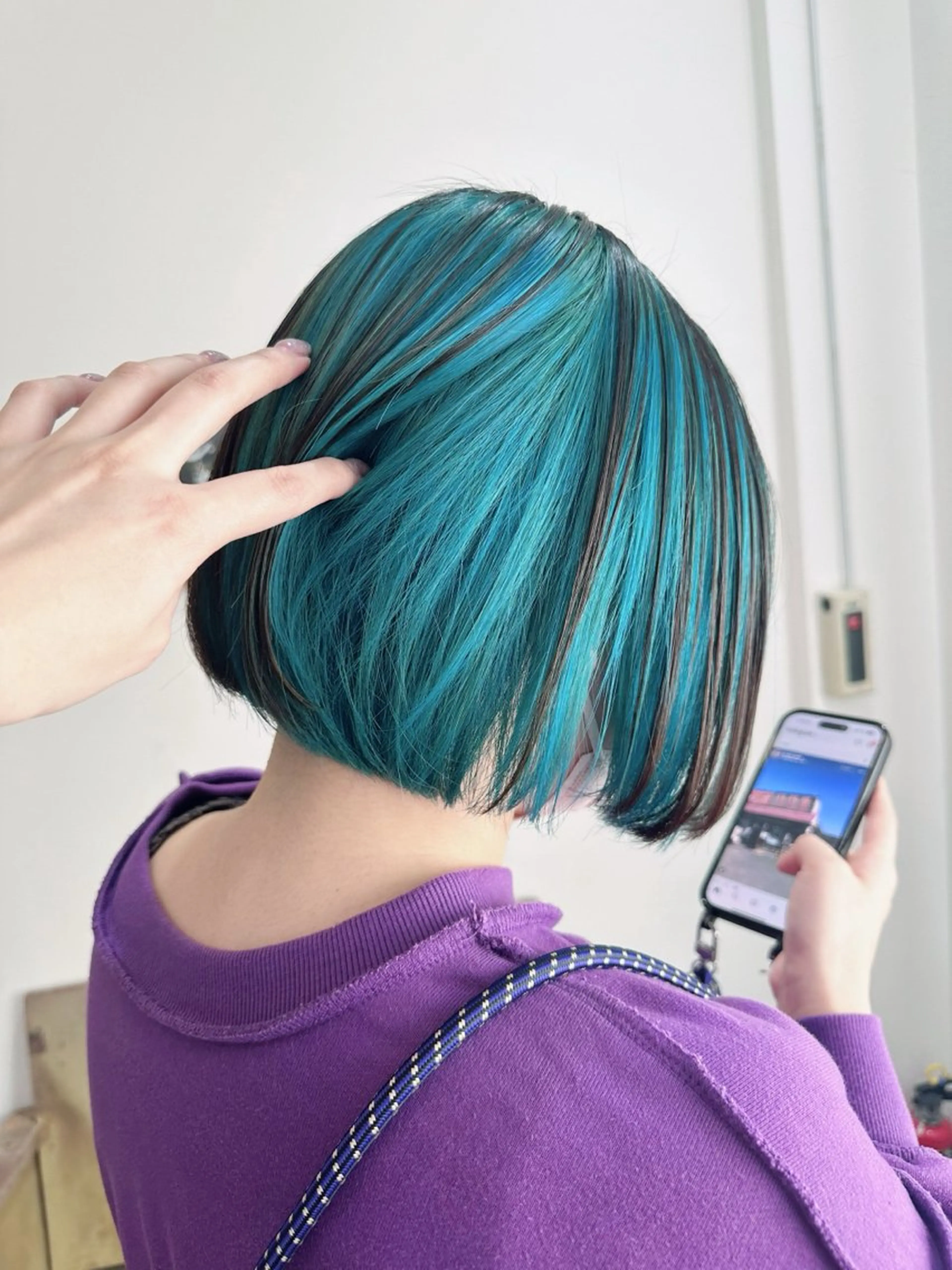 ミディアム カラー カット ヘアカラー トリートメント ARISA🦋推し・ アニメカラー/派手髪のヘアスタイル