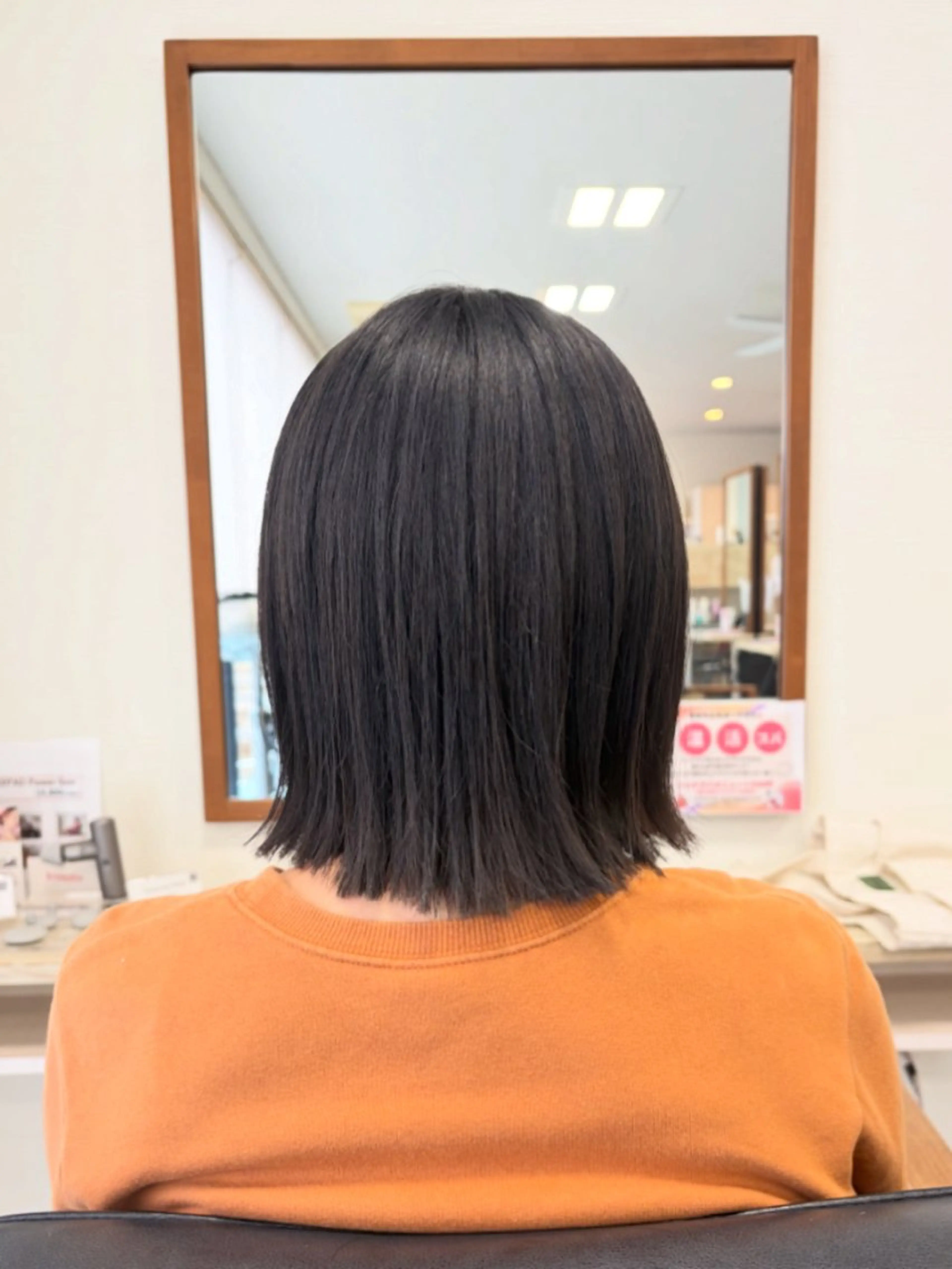 ミディアム 梶上 有紗のヘアスタイル