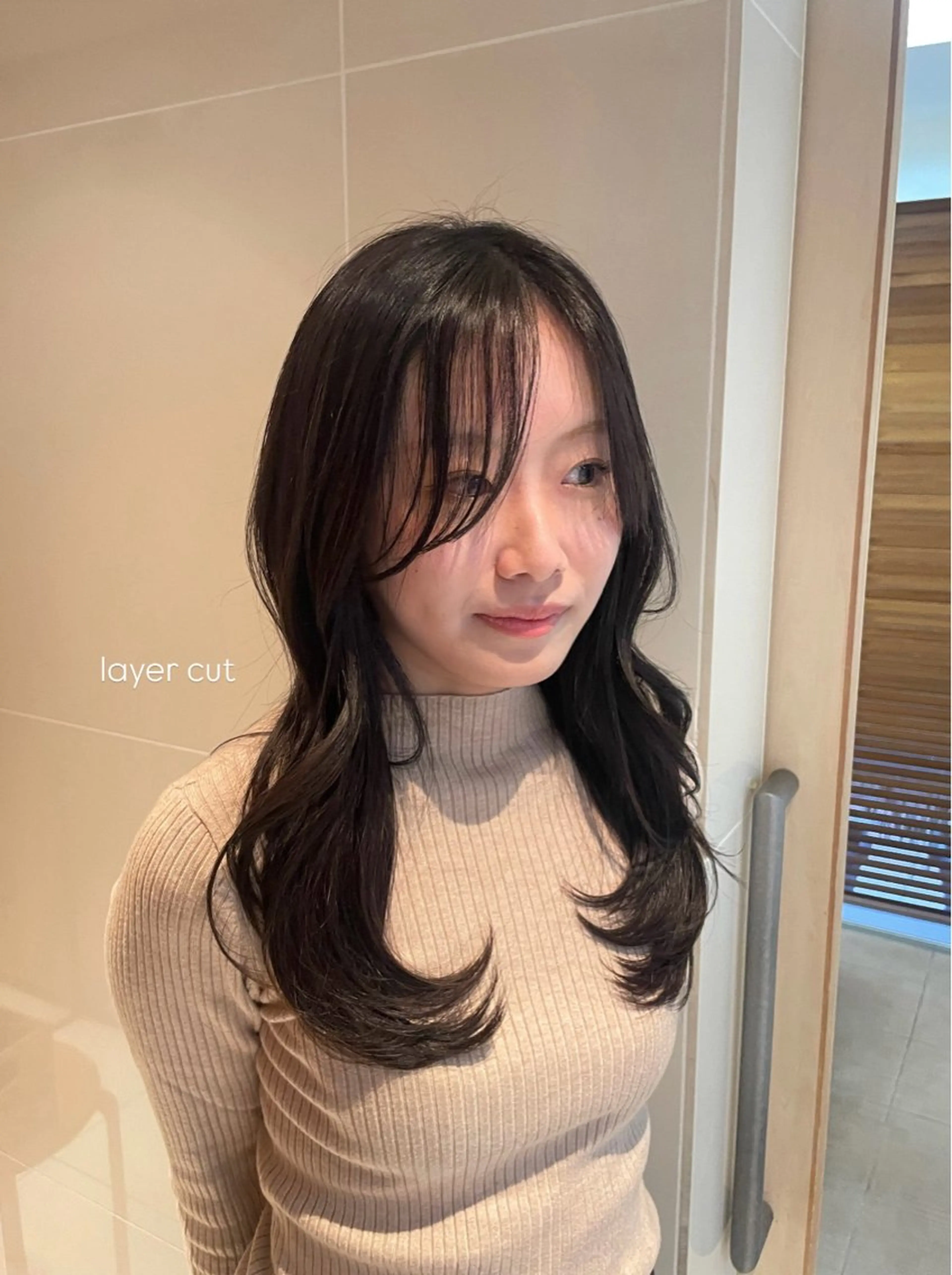 ロング カラー カット ヘアカラー トリートメント 縮毛矯正/レイヤー /ひかるのヘアスタイル