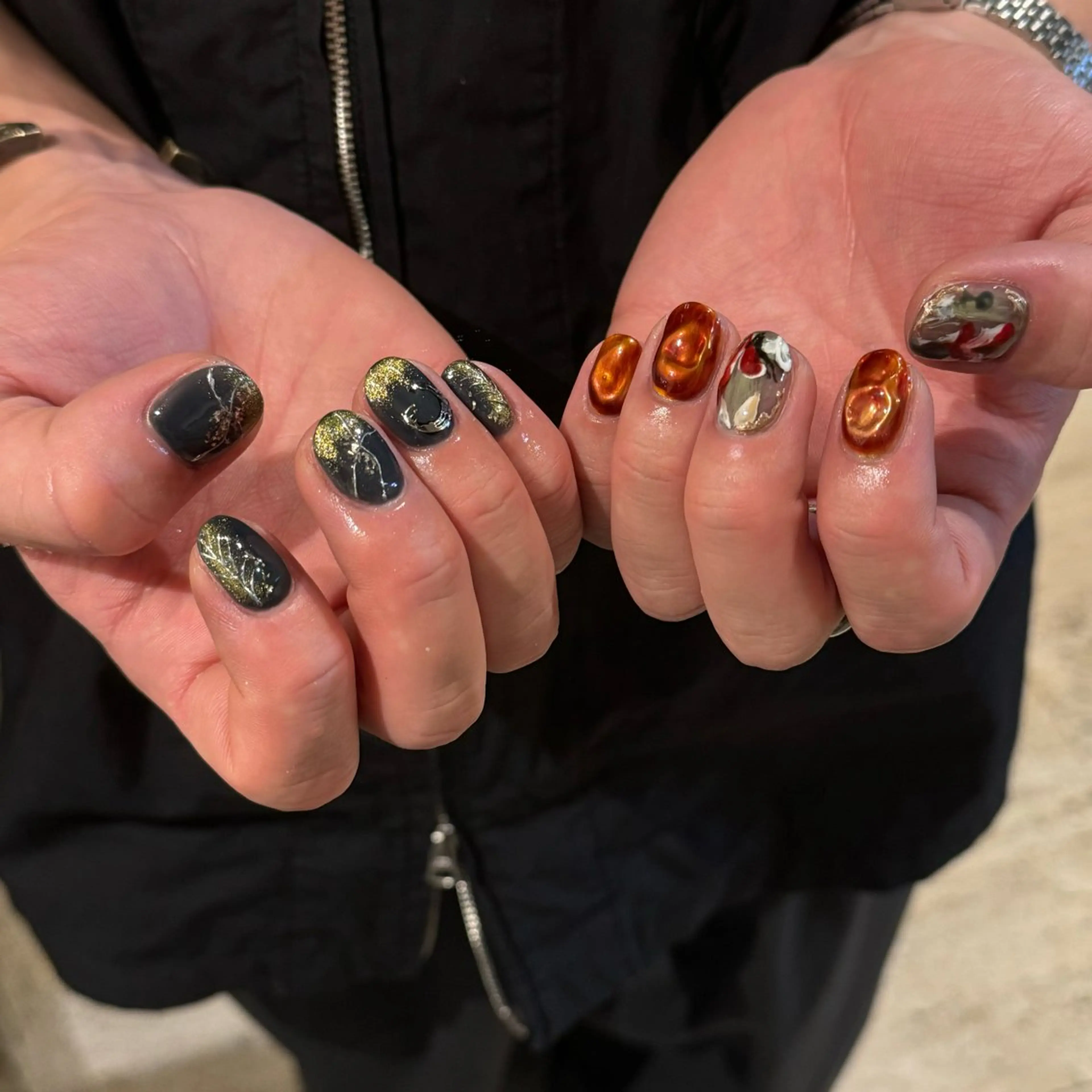 メンズ ネイル ハンドネイル 𝐫𝐚𝐢 𝐧𝐚𝐢𝐥の眉毛・アイブロウイメージ