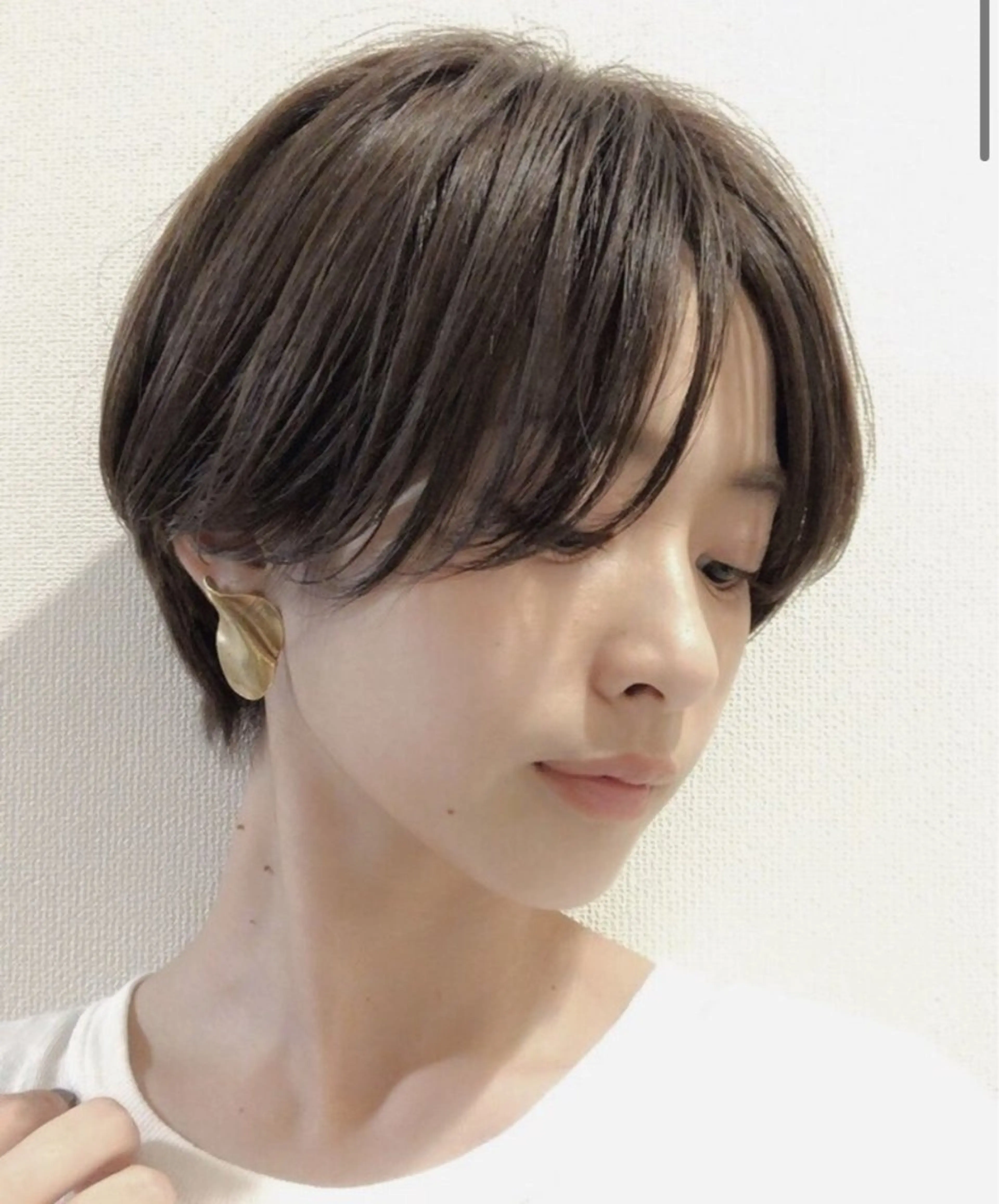 ショート カット ヘアカラー Belle表参道所属・hidetora ／レイヤーショートのヘアスタイル