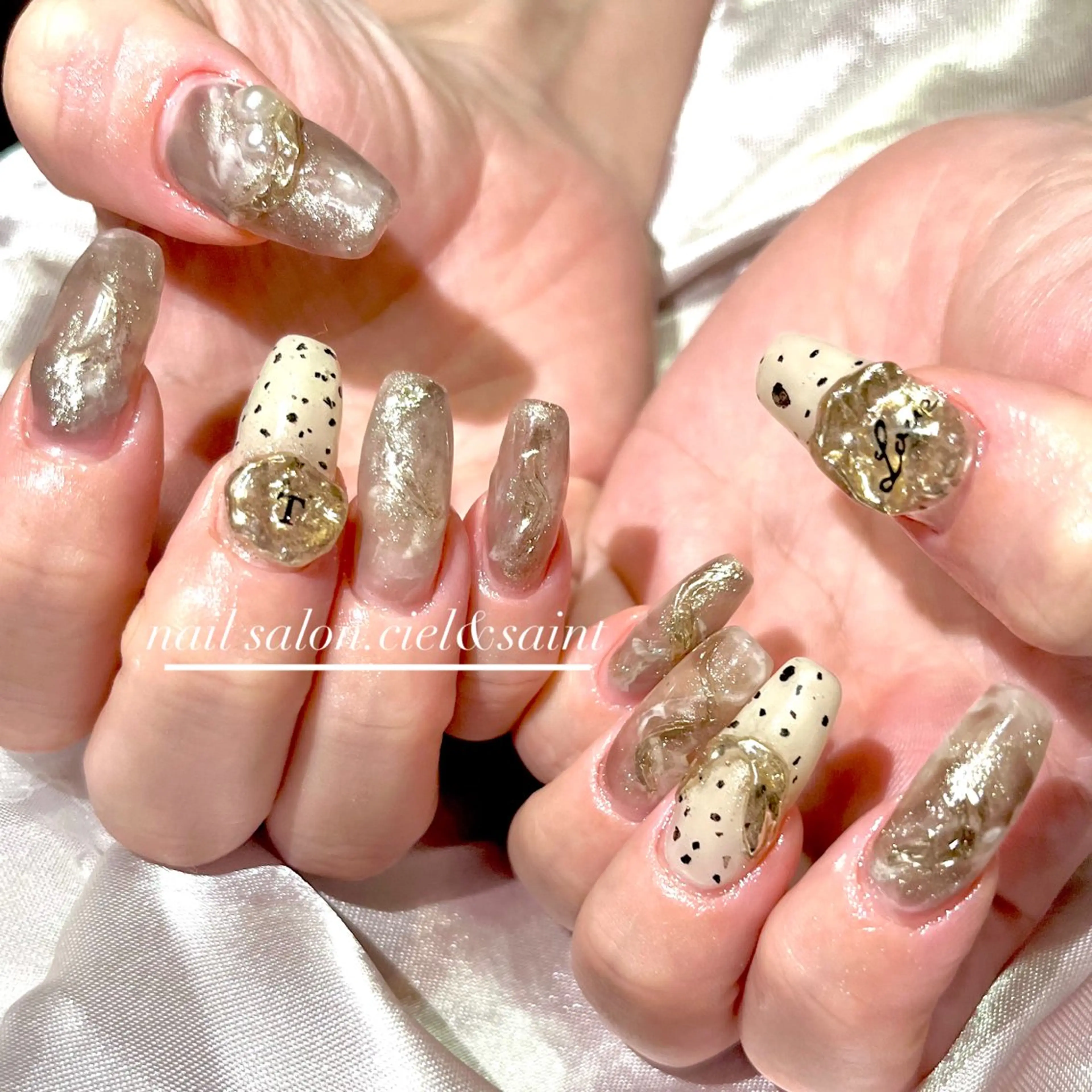 ネイル アートネイル nail salon ciel&saintのネイルデザイン