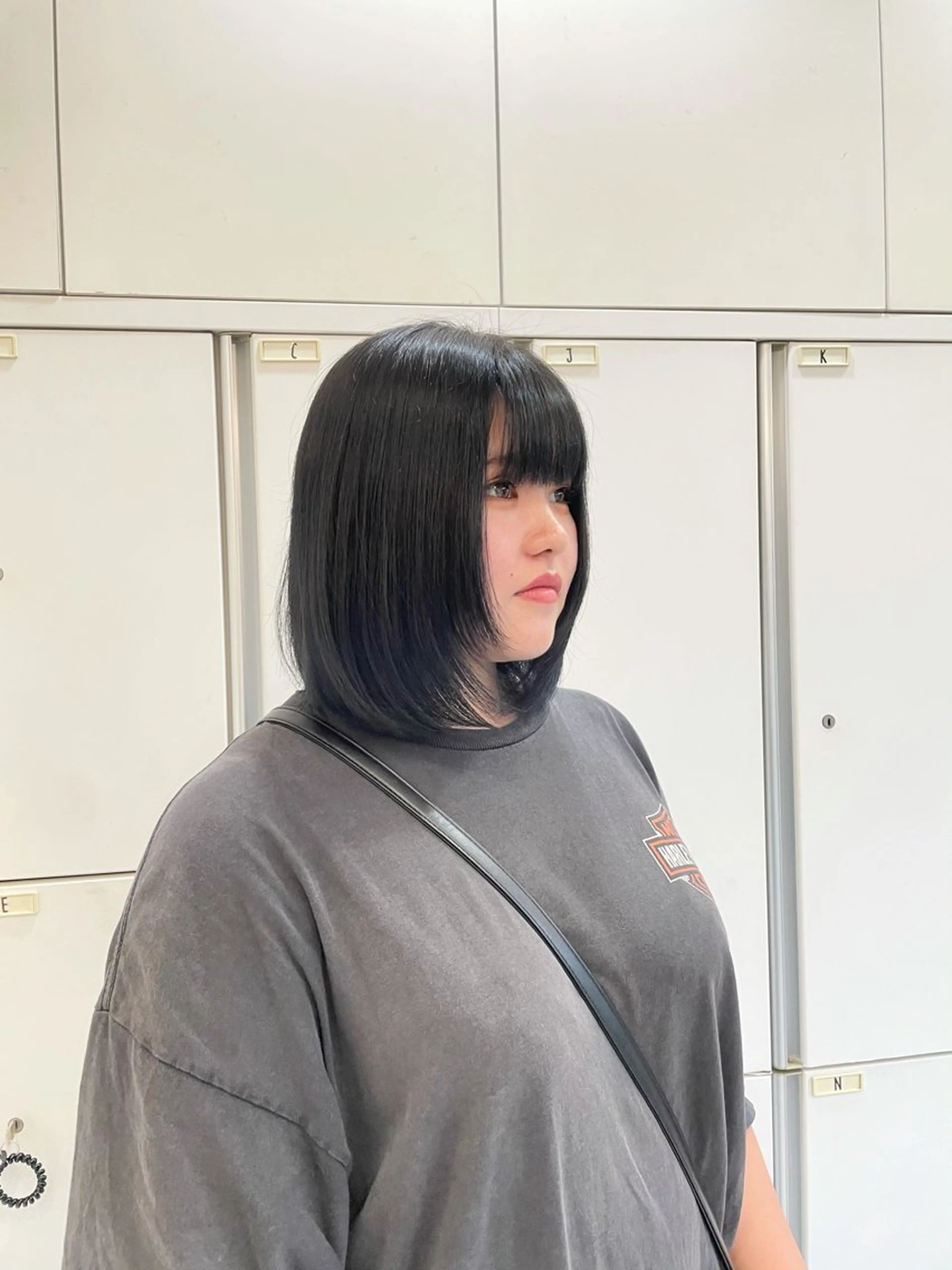 ミディアム カラー nanaka :のヘアスタイル