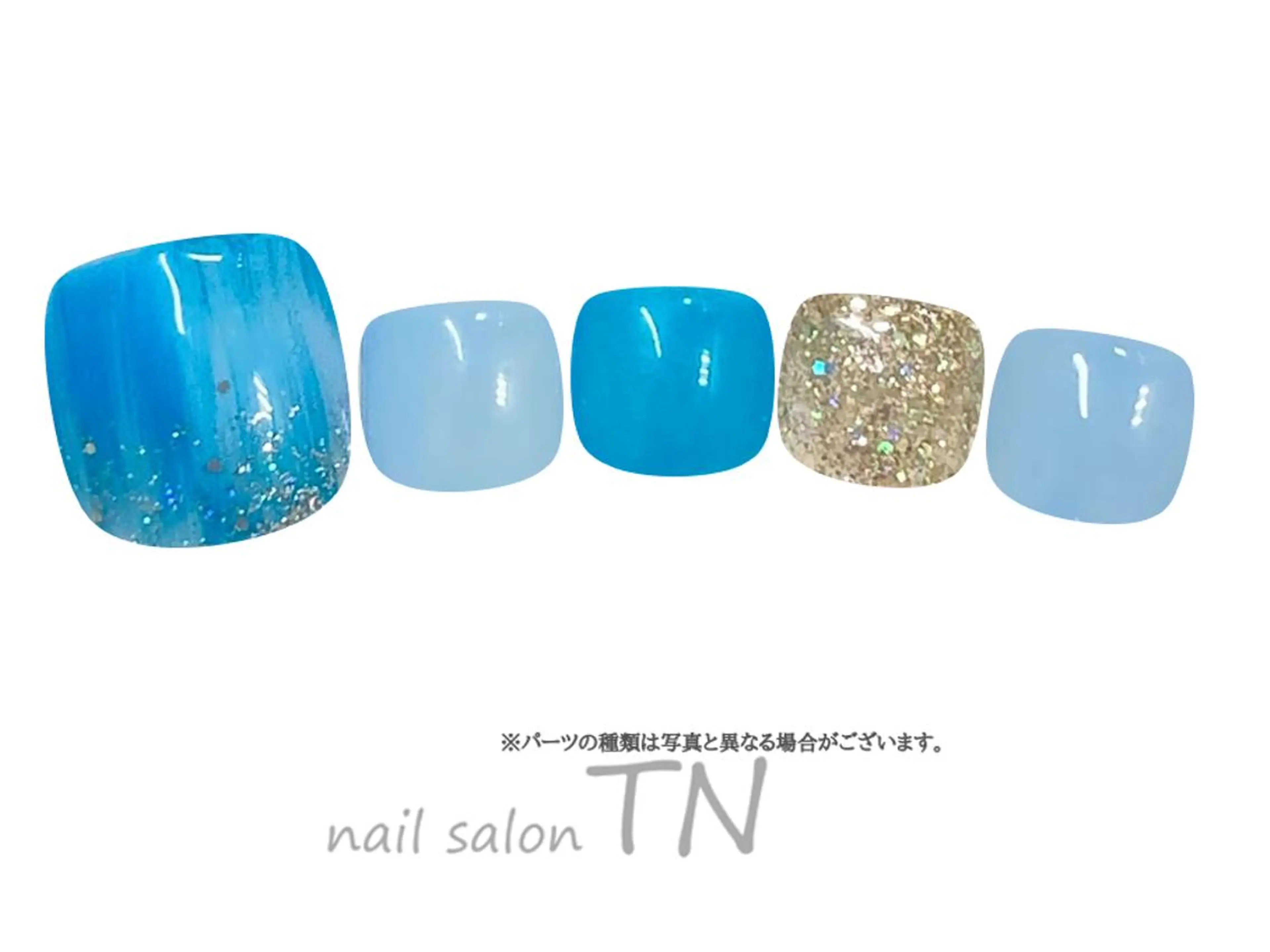 ネイル フットネイル 矢川 まどかのネイルデザイン