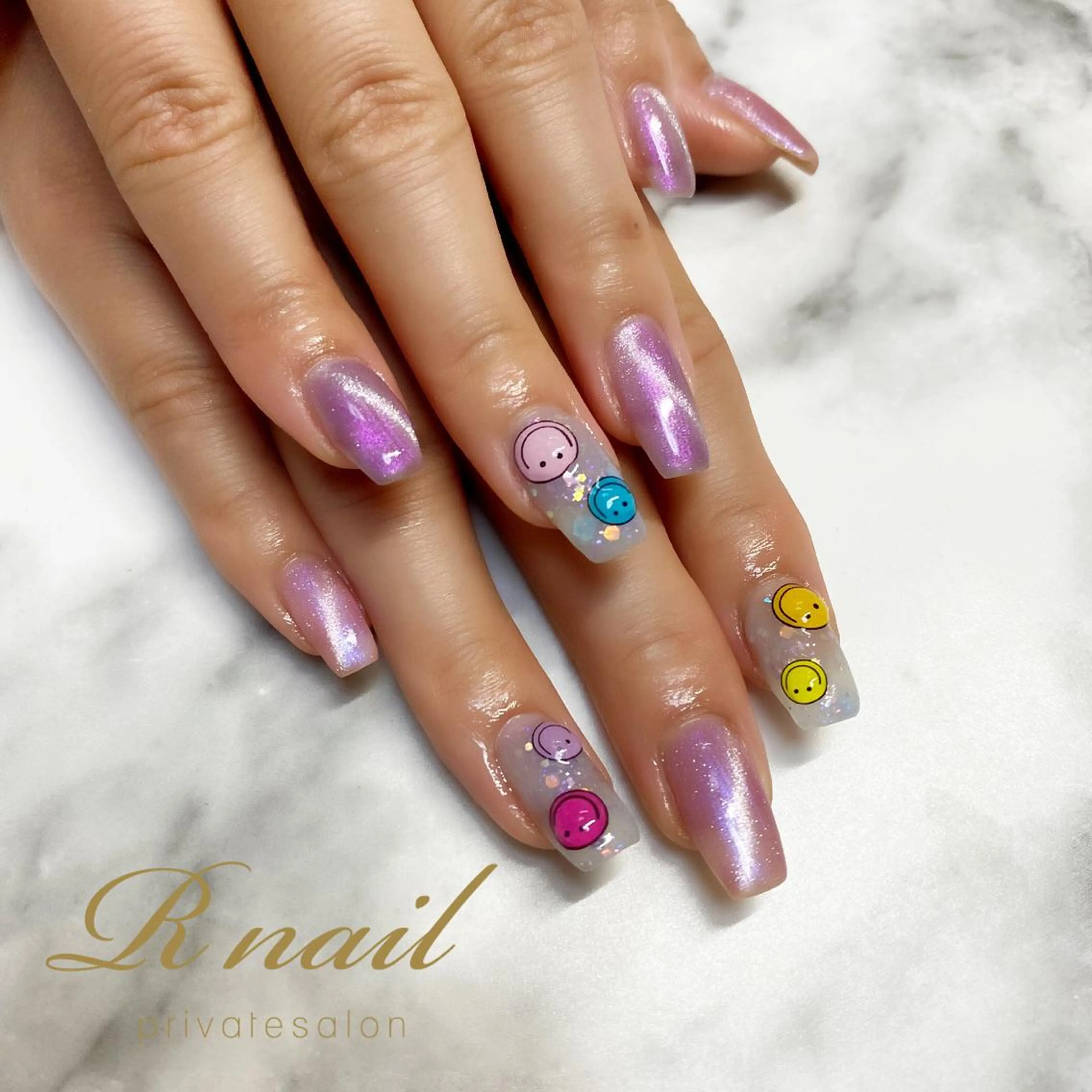 セミロング R nailのネイルデザイン