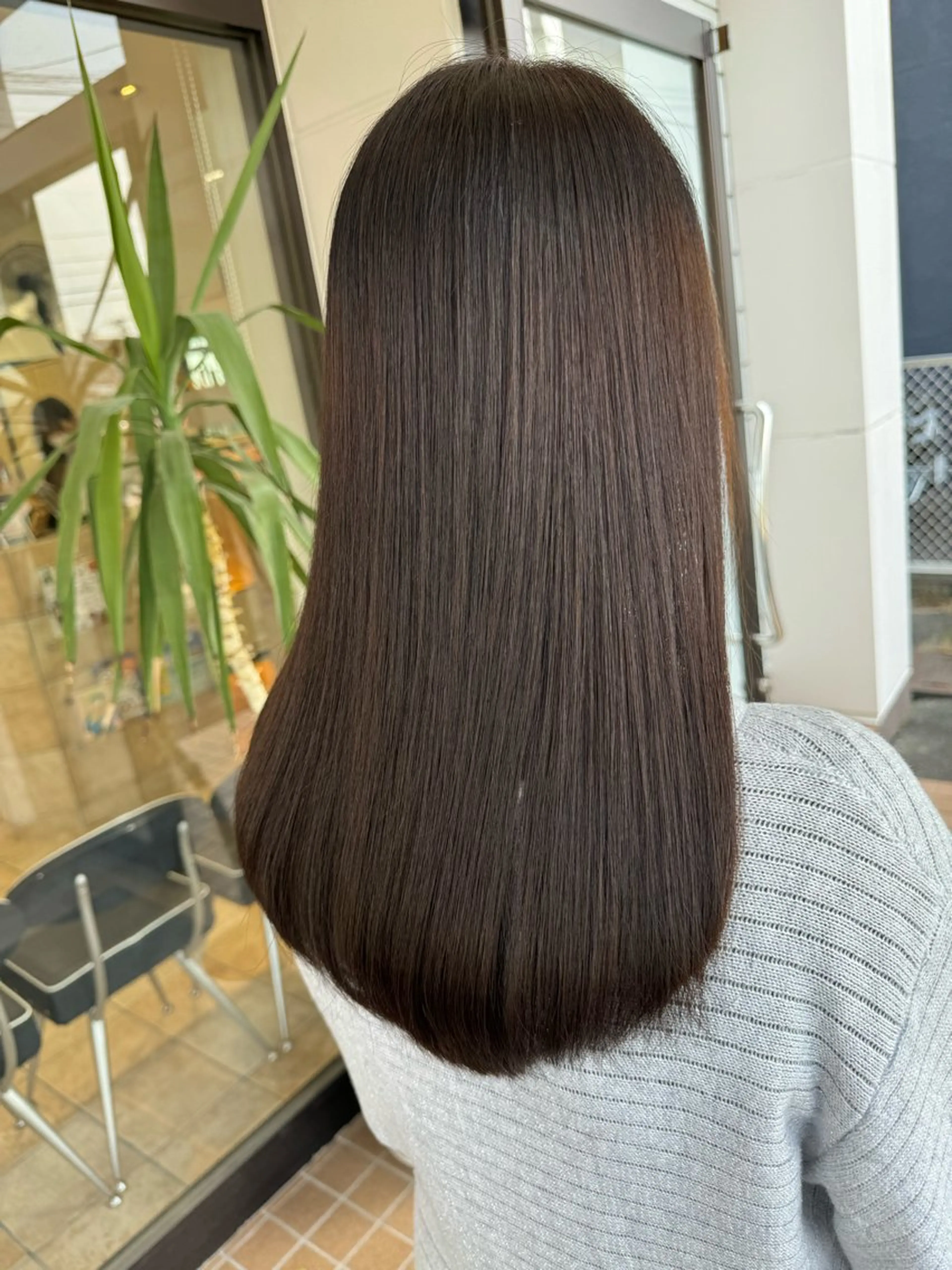 ロング カット ヘアカラー トリートメント 🇰🇷韓国風顔周り NANAMI🇰🇷のヘアスタイル