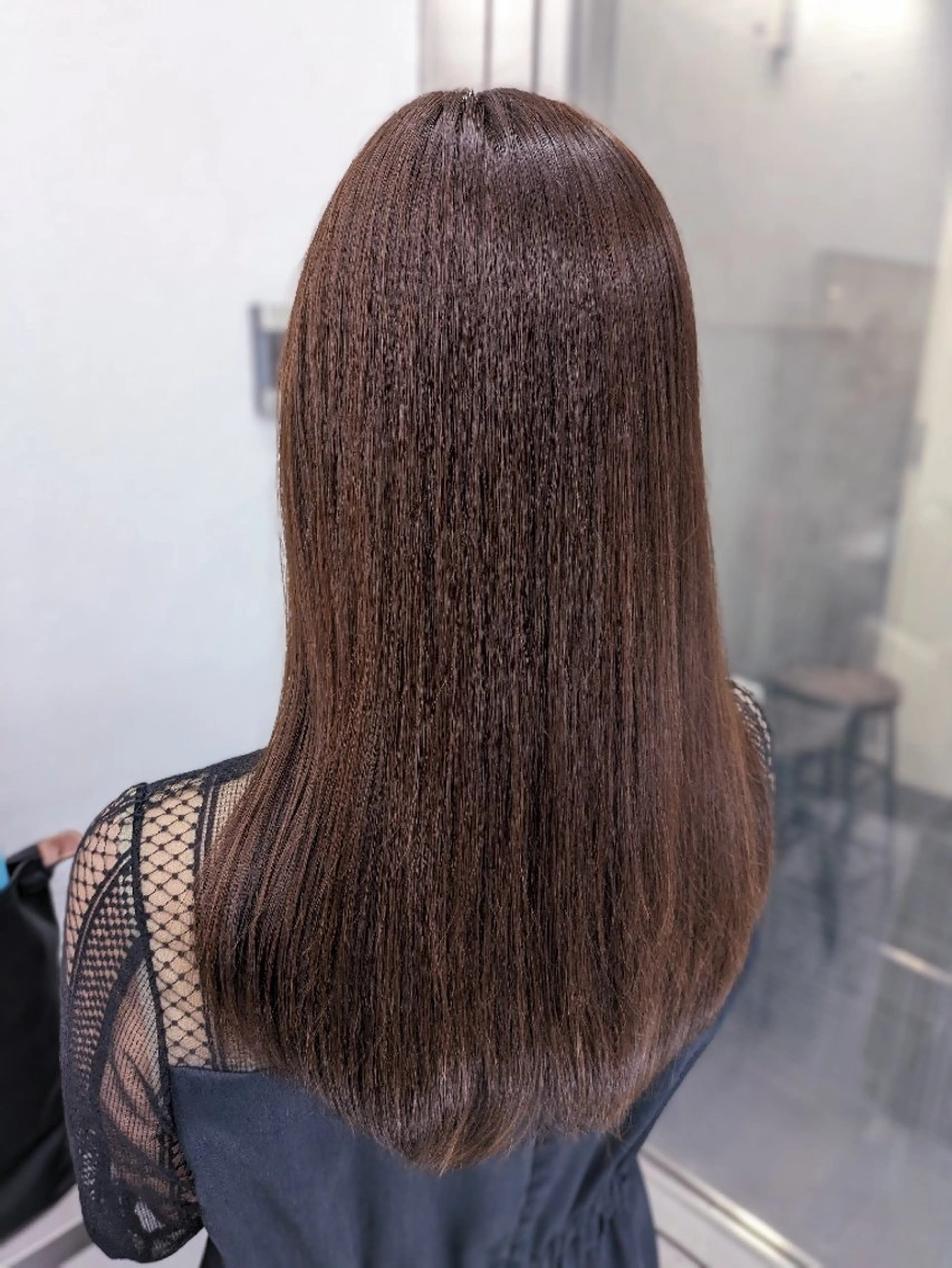 ロング カラー ブラウンカラー 透明感カラー ハイトーンカラー 韓国風ヘア 韓国メンズヘアパーマ 🇰🇷/髪質改善のヘアスタイル