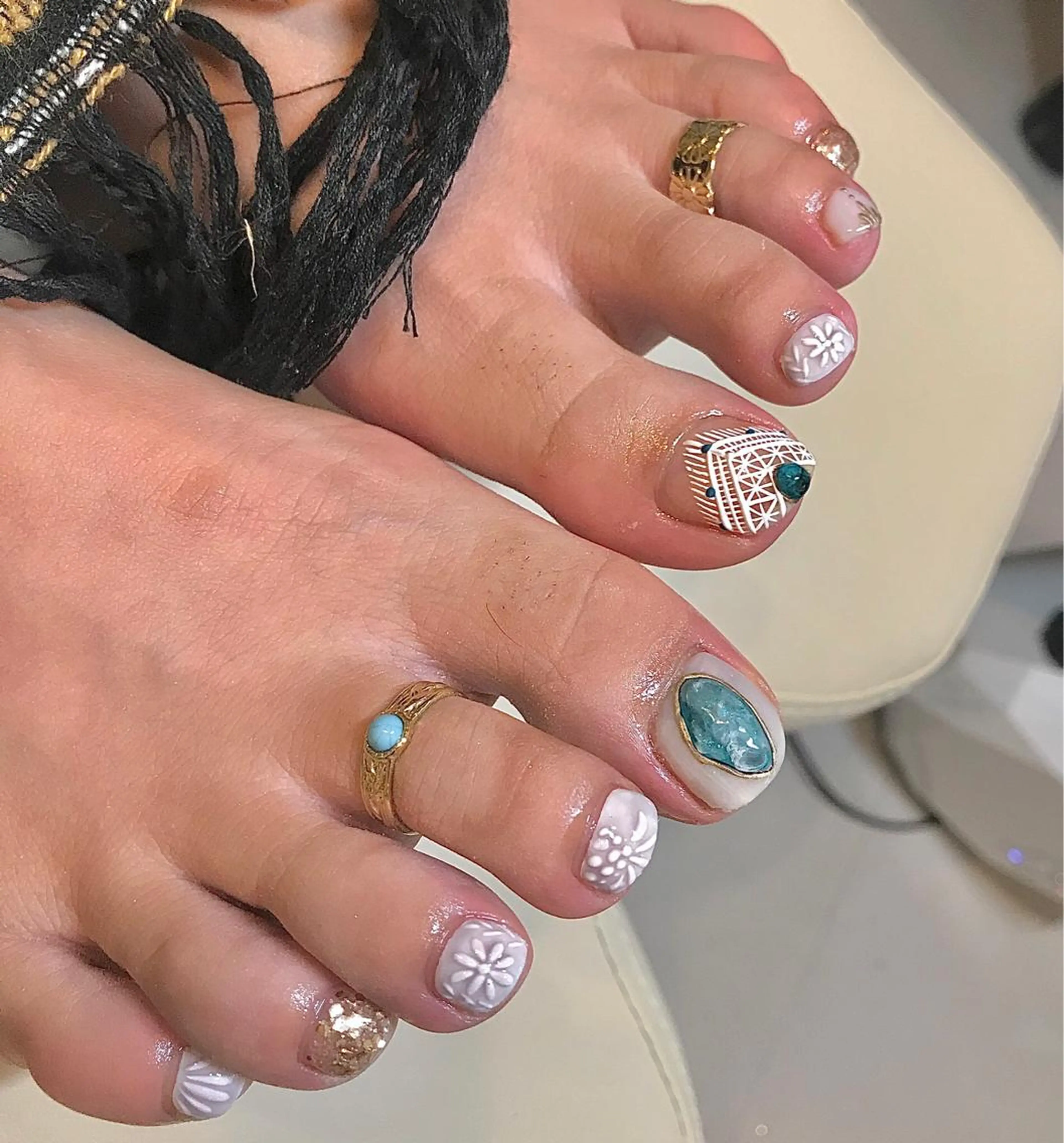 ショート カラー パーマ ヘアアレンジ キッズ ネイル マツエク・マツパ nail&eye Aoのマツエク・マツパデザイン