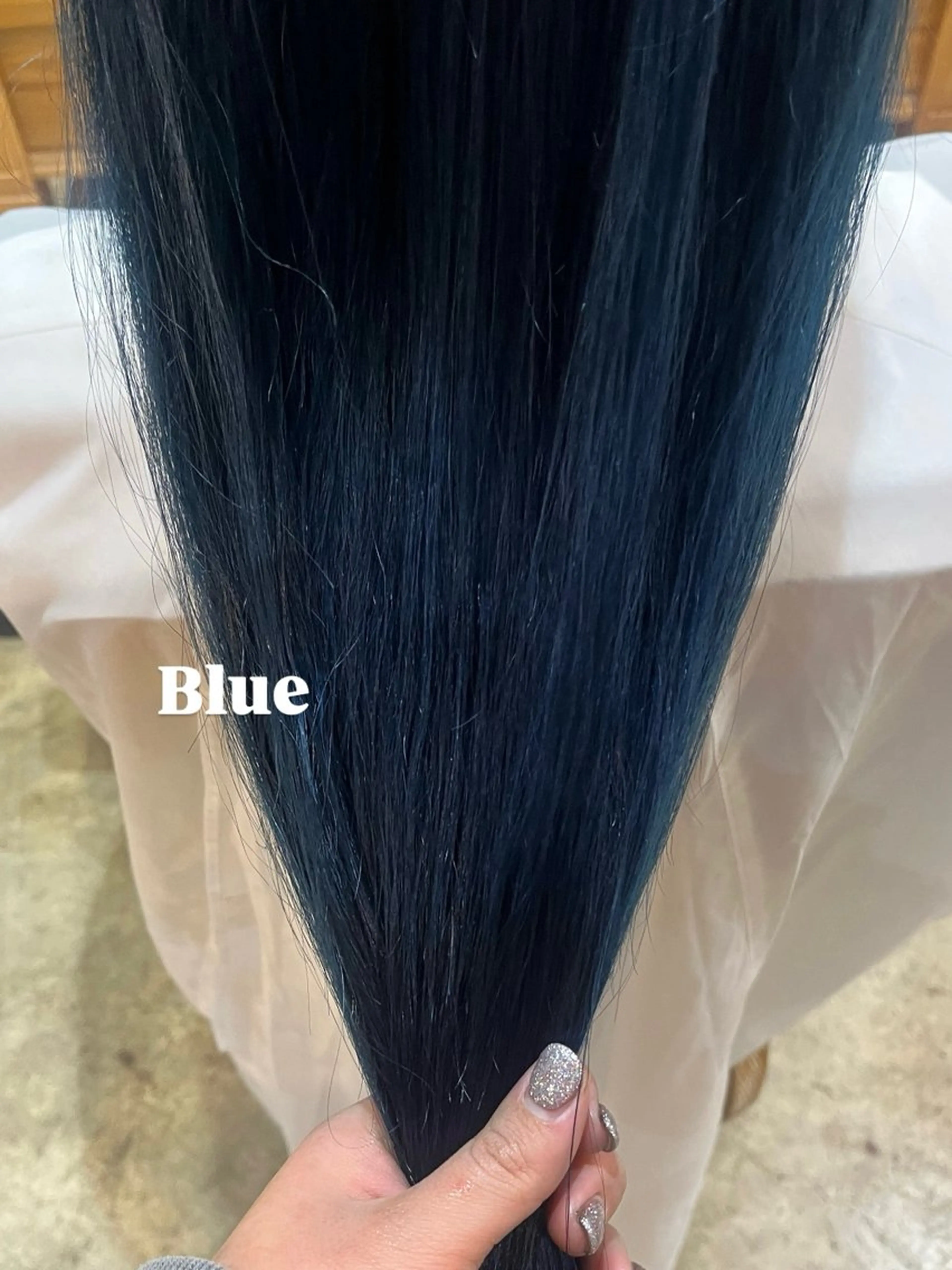 ロング カラー 松原 樹里のヘアスタイル