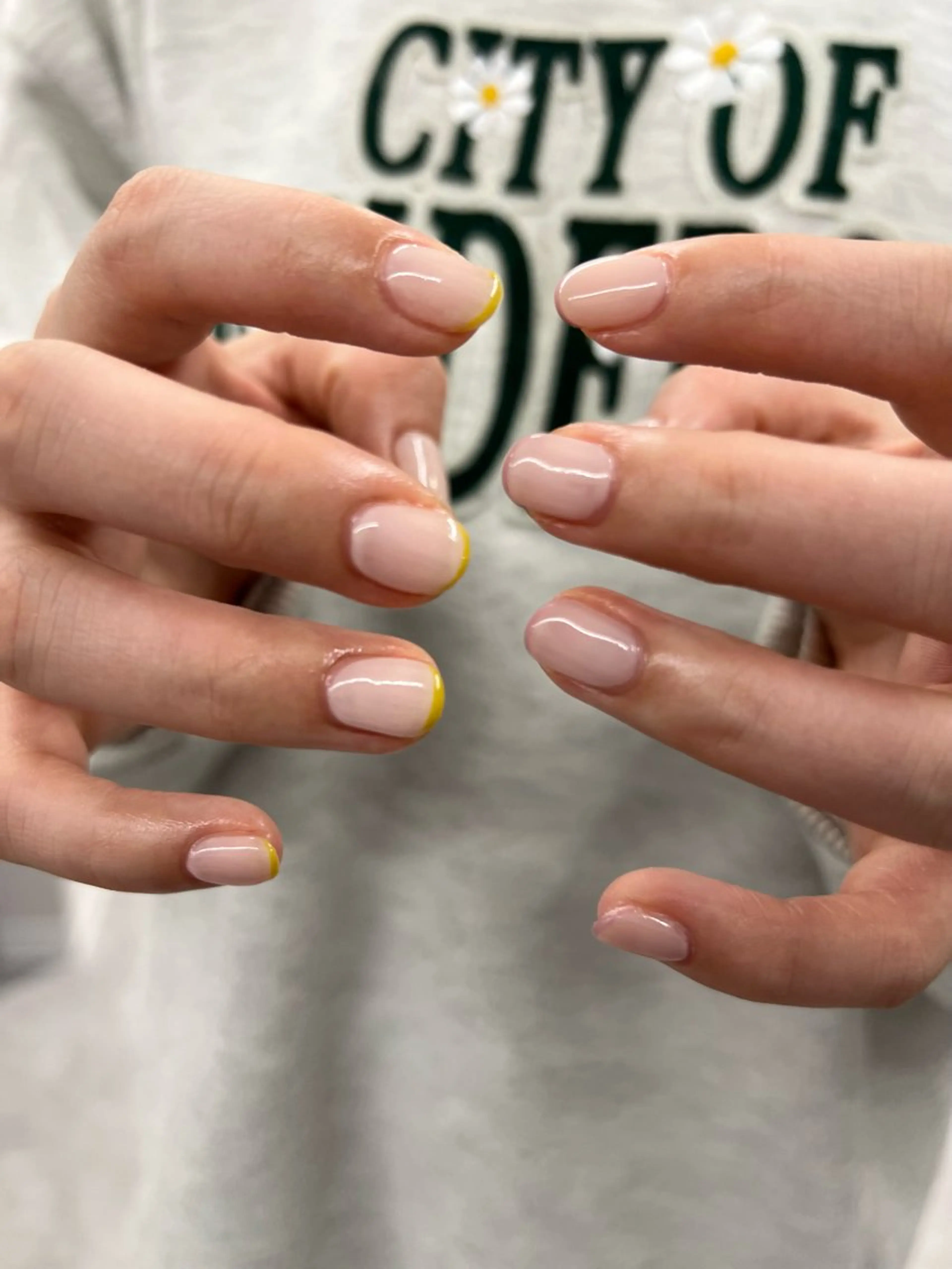 ネイル フレンチネイル ジェルネイル 韓国ネイル ニュアンスネイル パラジェル ハンドネイル ハンドケア Bana_ Nailのその他イメージ