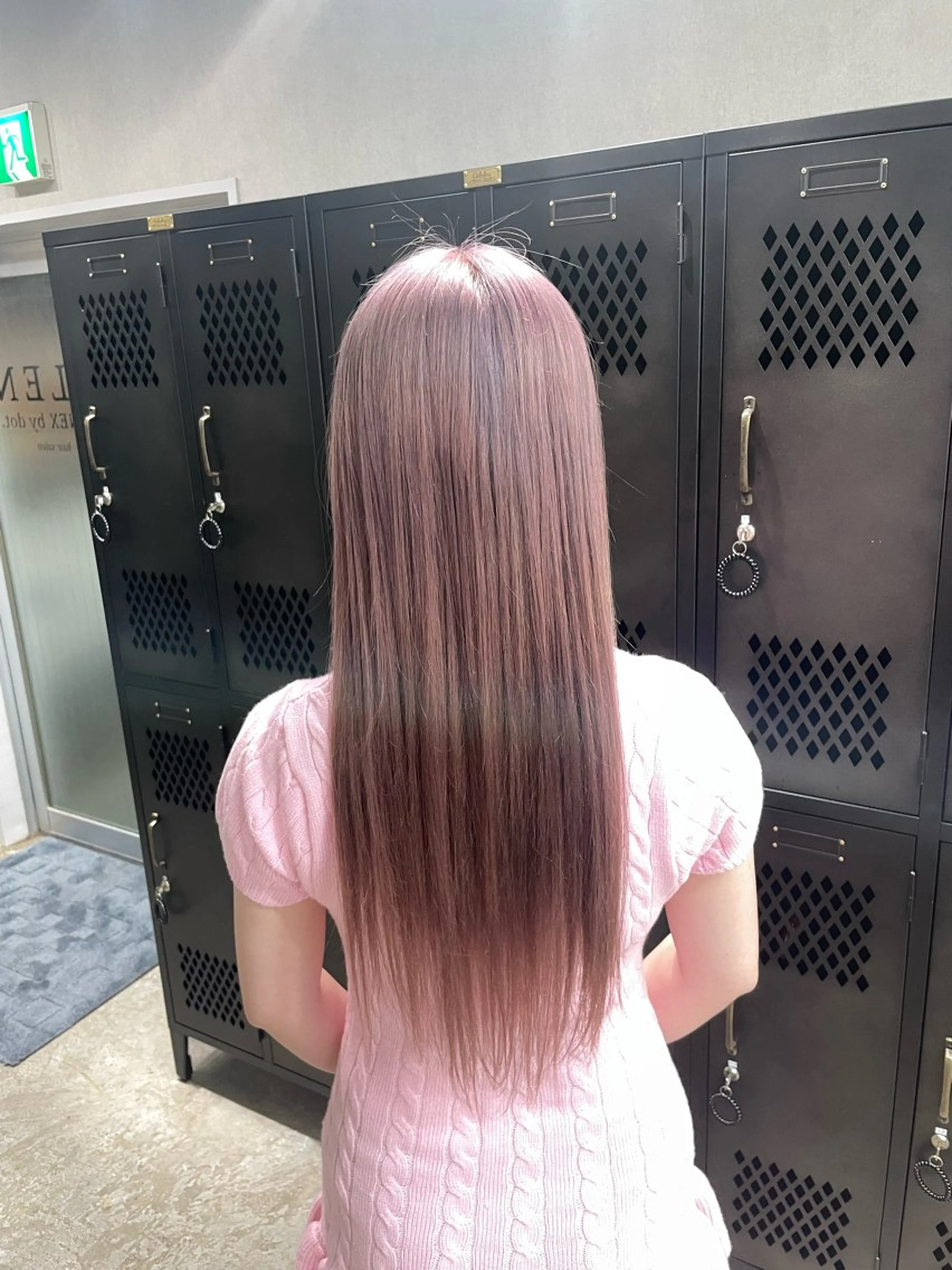 ロング カラー ピンクカラー ヘアカラー ブレンバイドット所属・ニュアンスカラー/ 🫧レミ(坊主)のヘアスタイル