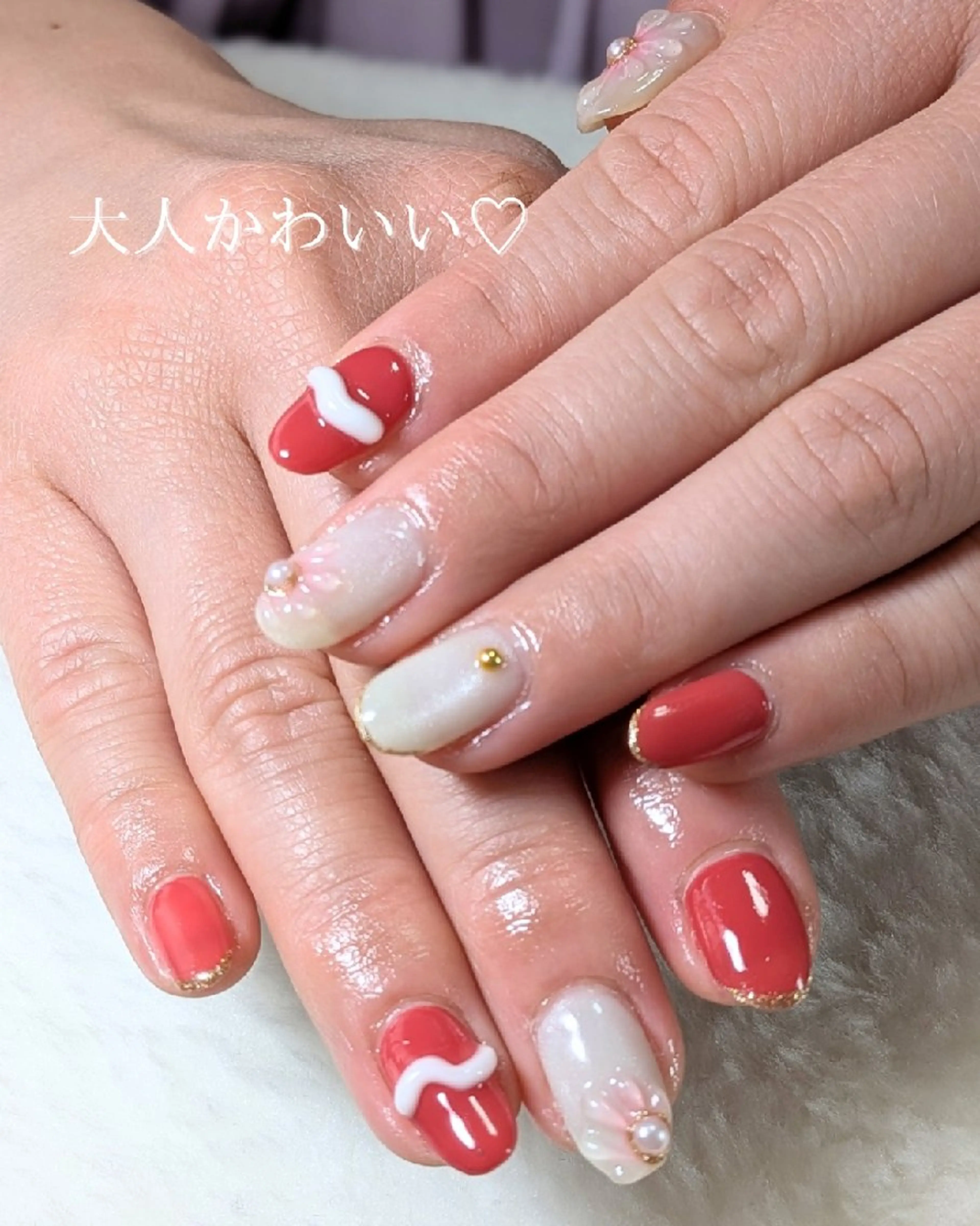 ネイル ハンドネイル カラフルツメコ 伊藤のネイルデザイン