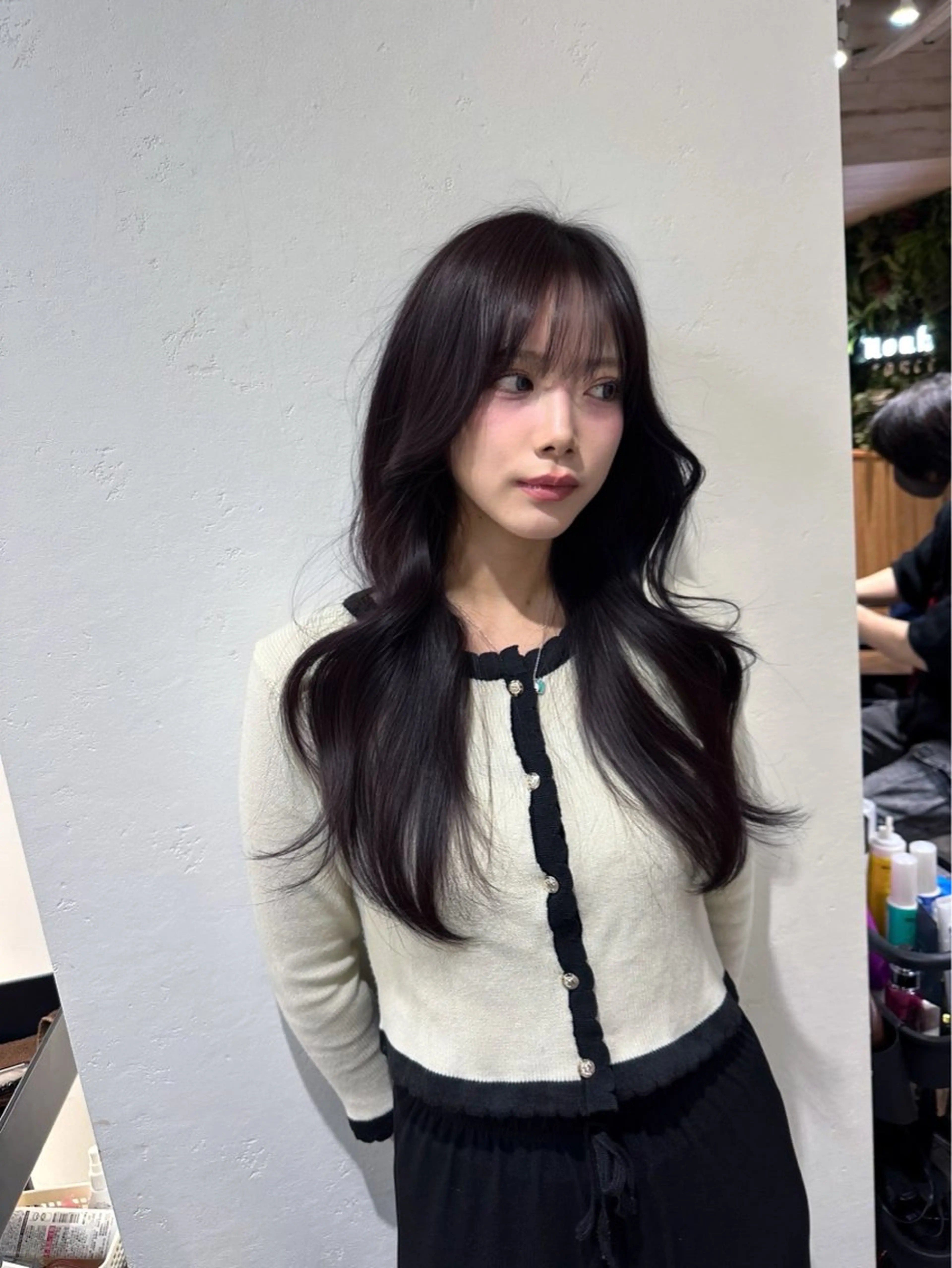 ロング 韓国風パーマ/ 韓国ヘア/大森千寛のヘアスタイル