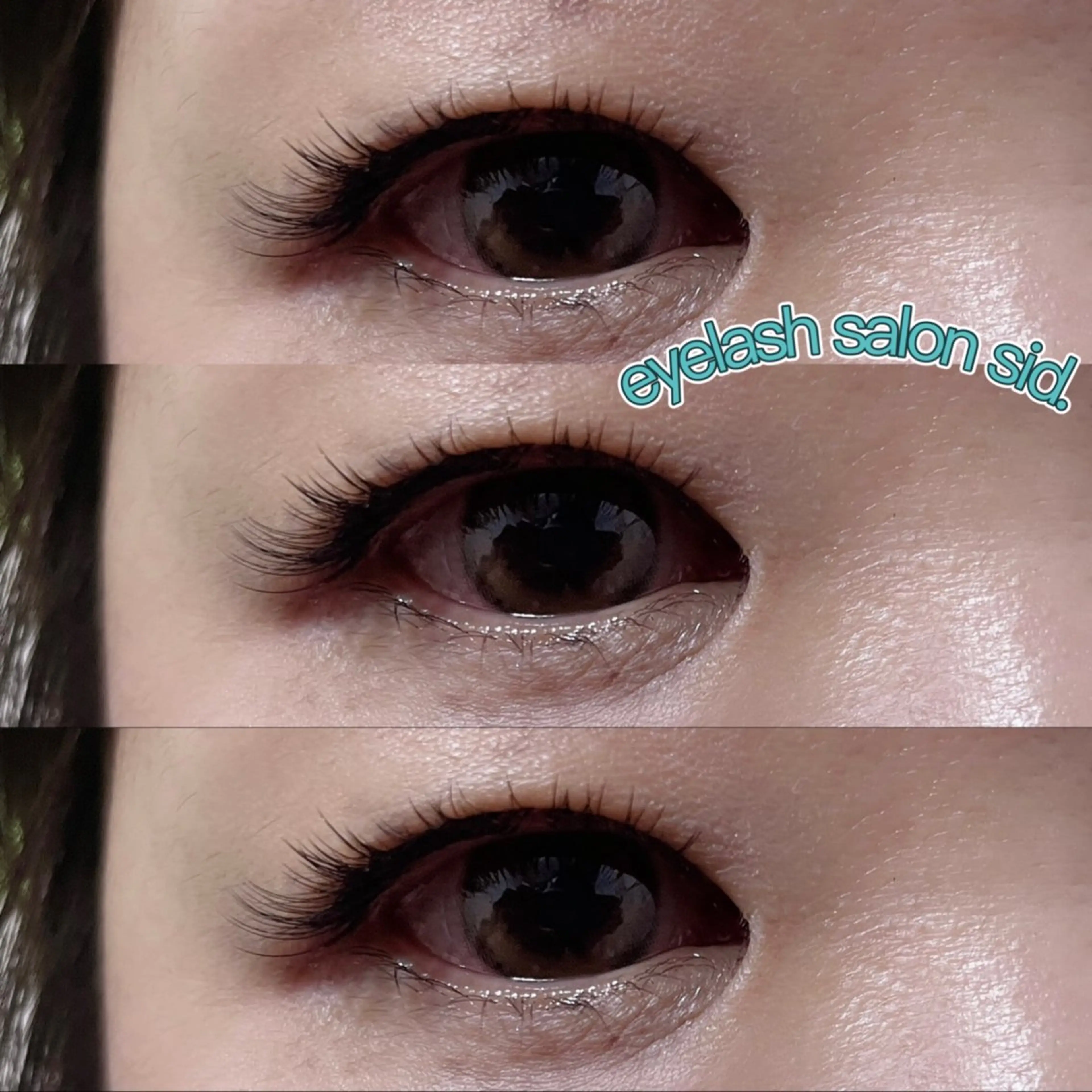 マツエク・マツパ Jカール ナチュラル 下まつげエクステ マツエク eye lash salon SIDのマツエク・マツパデザイン