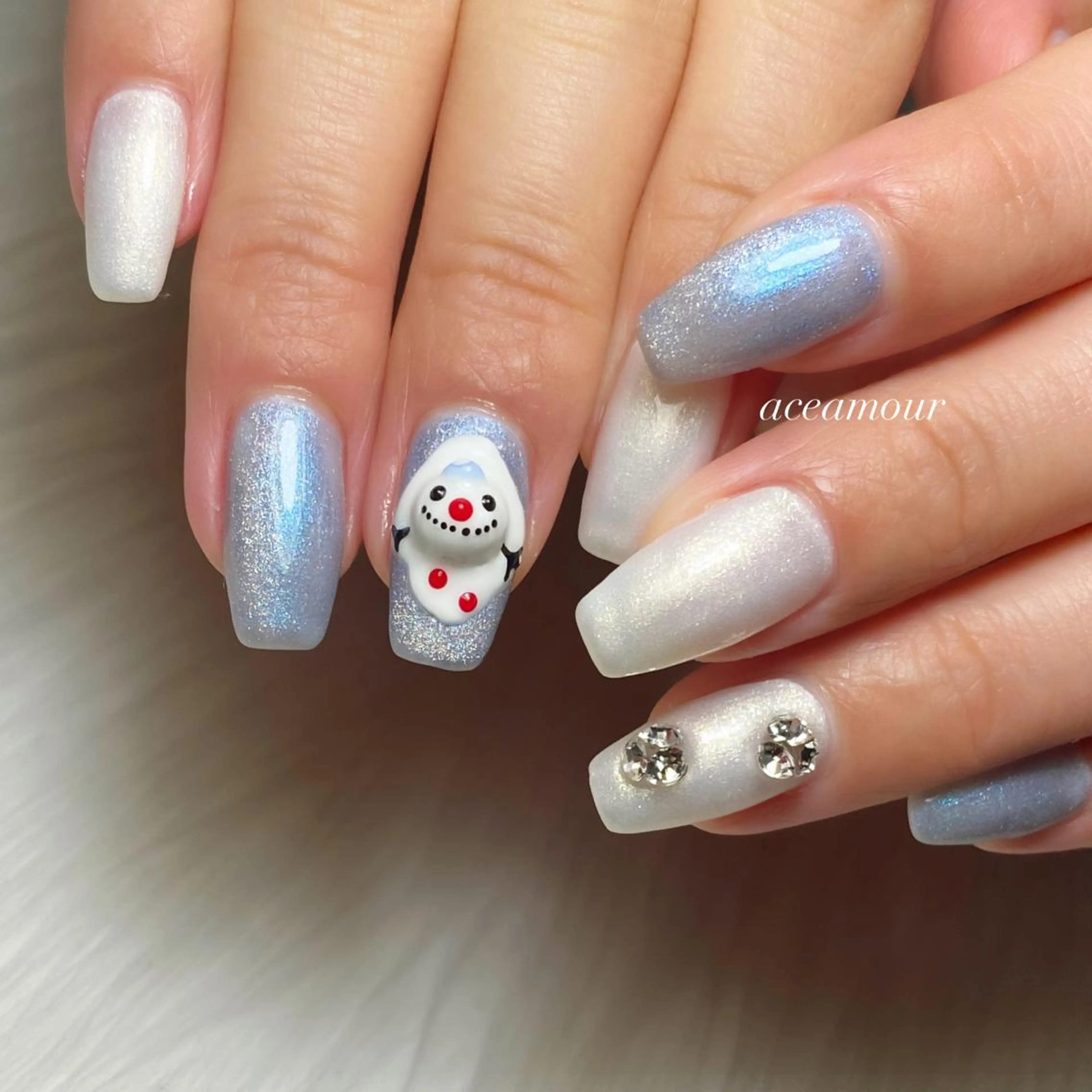 ネイル ネイル/耳つぼ /新ホワイトニングのネイルデザイン