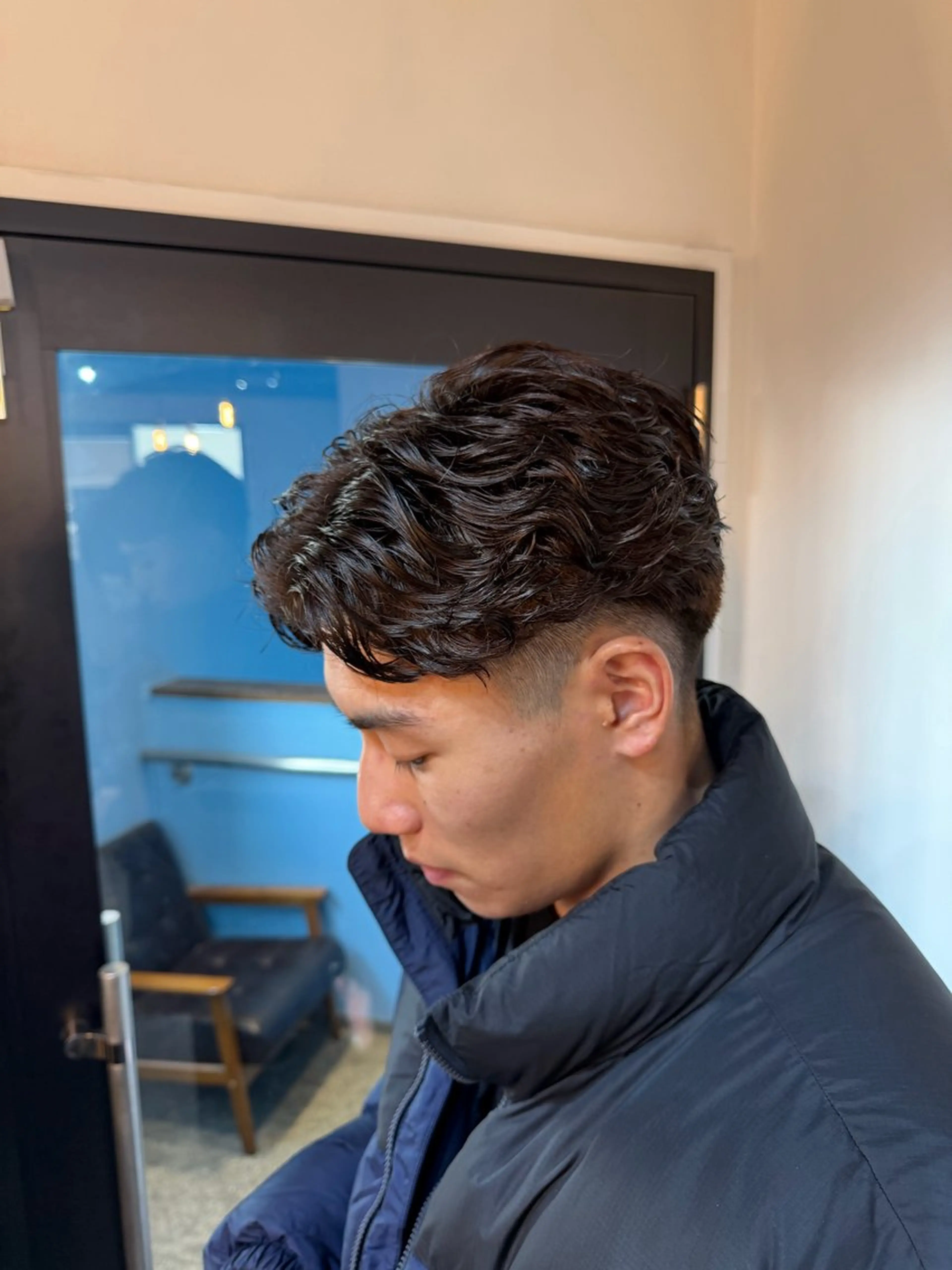 パーマ メンズ カット パーマ メンズ特化/ショート /ツイスパ/結希のヘアスタイル