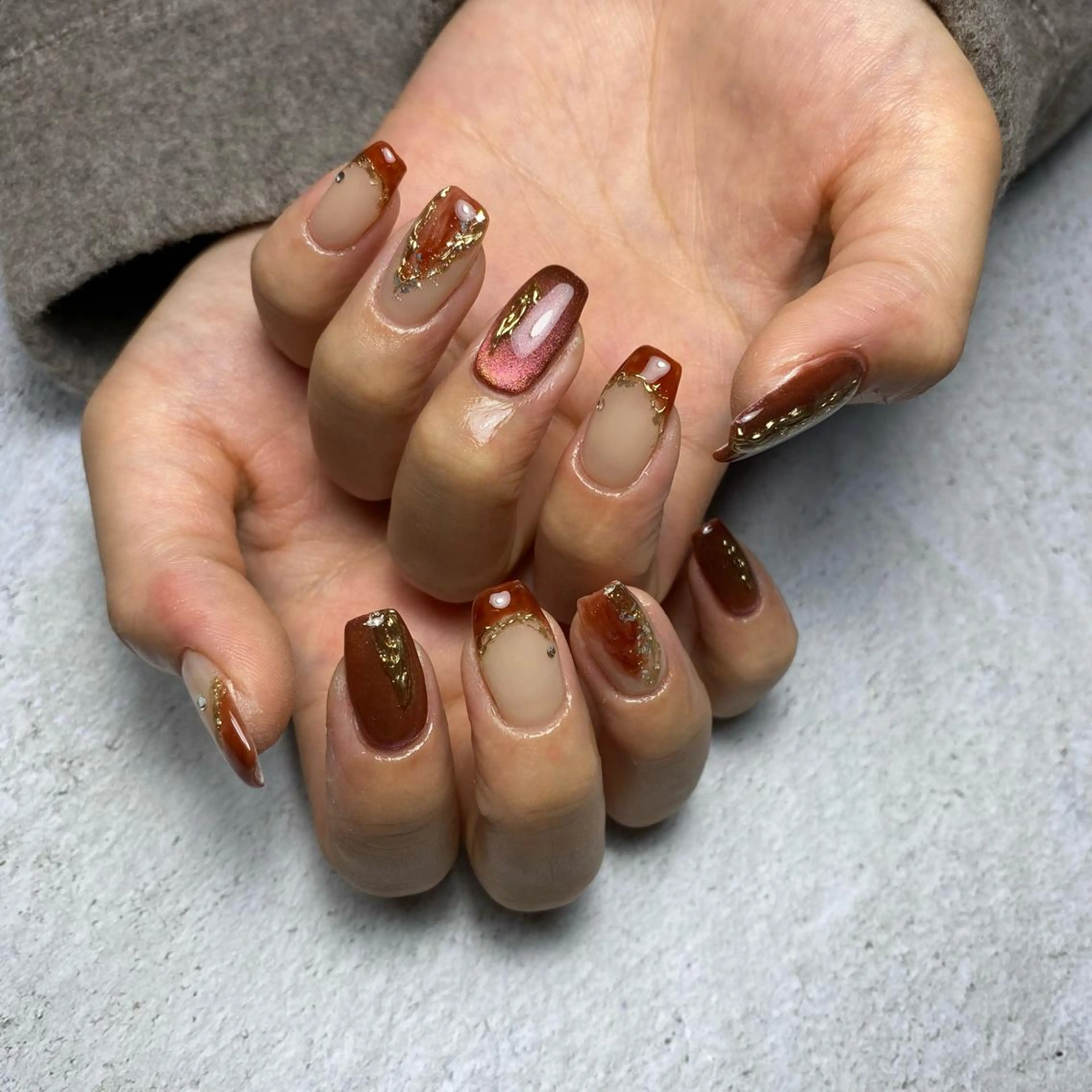 ネイル ハンドネイル Re:Smil所属・☺︎ NOZOMI☺︎のネイルデザイン