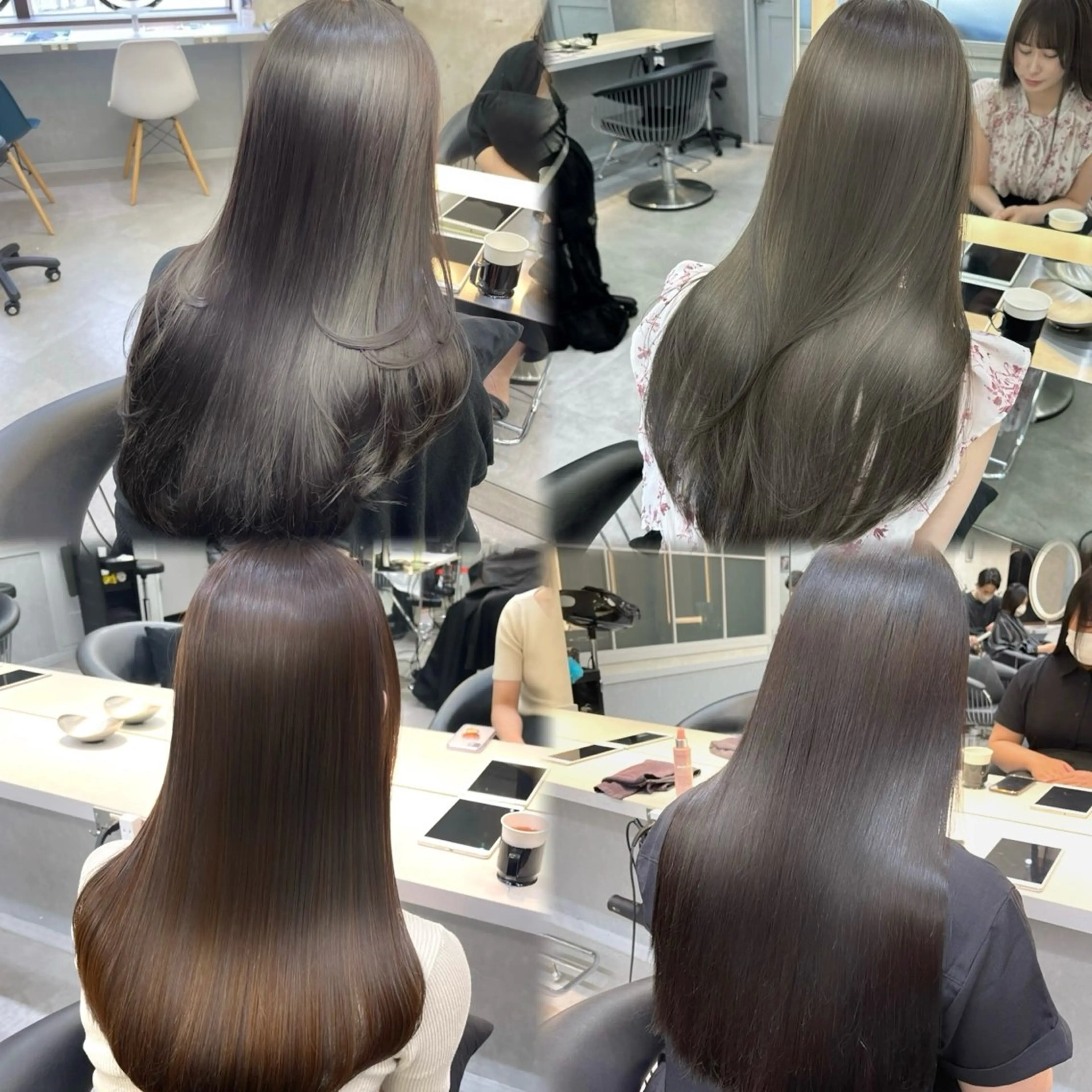 【❣️お得menu❣️】カット+カラー+プレミアム縮毛矯正+3ステップトリートメント¥28800→¥17400の写真