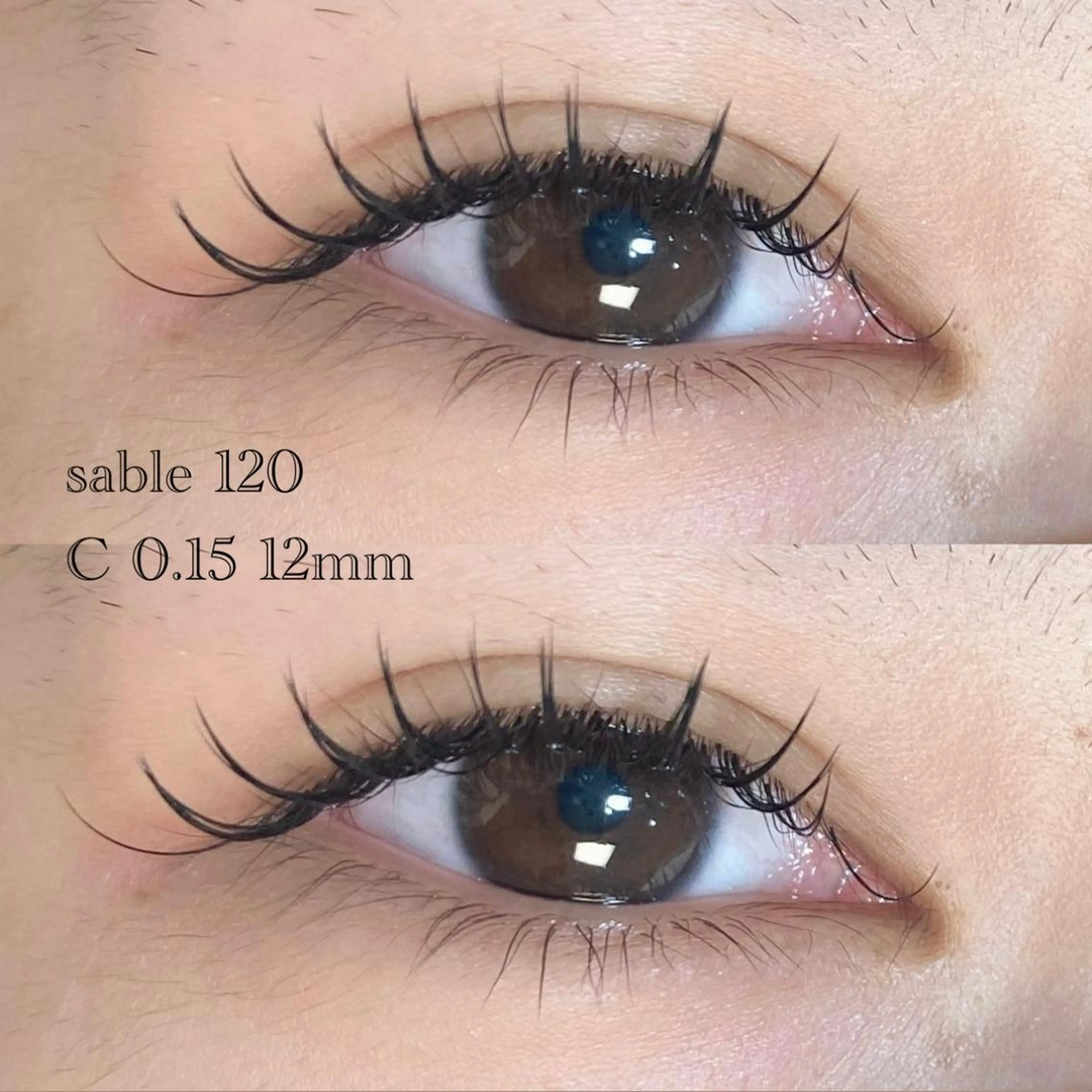 マツエク・マツパ Cカール セーブル OLIVIA 郷家 ♡のマツエク・マツパデザイン