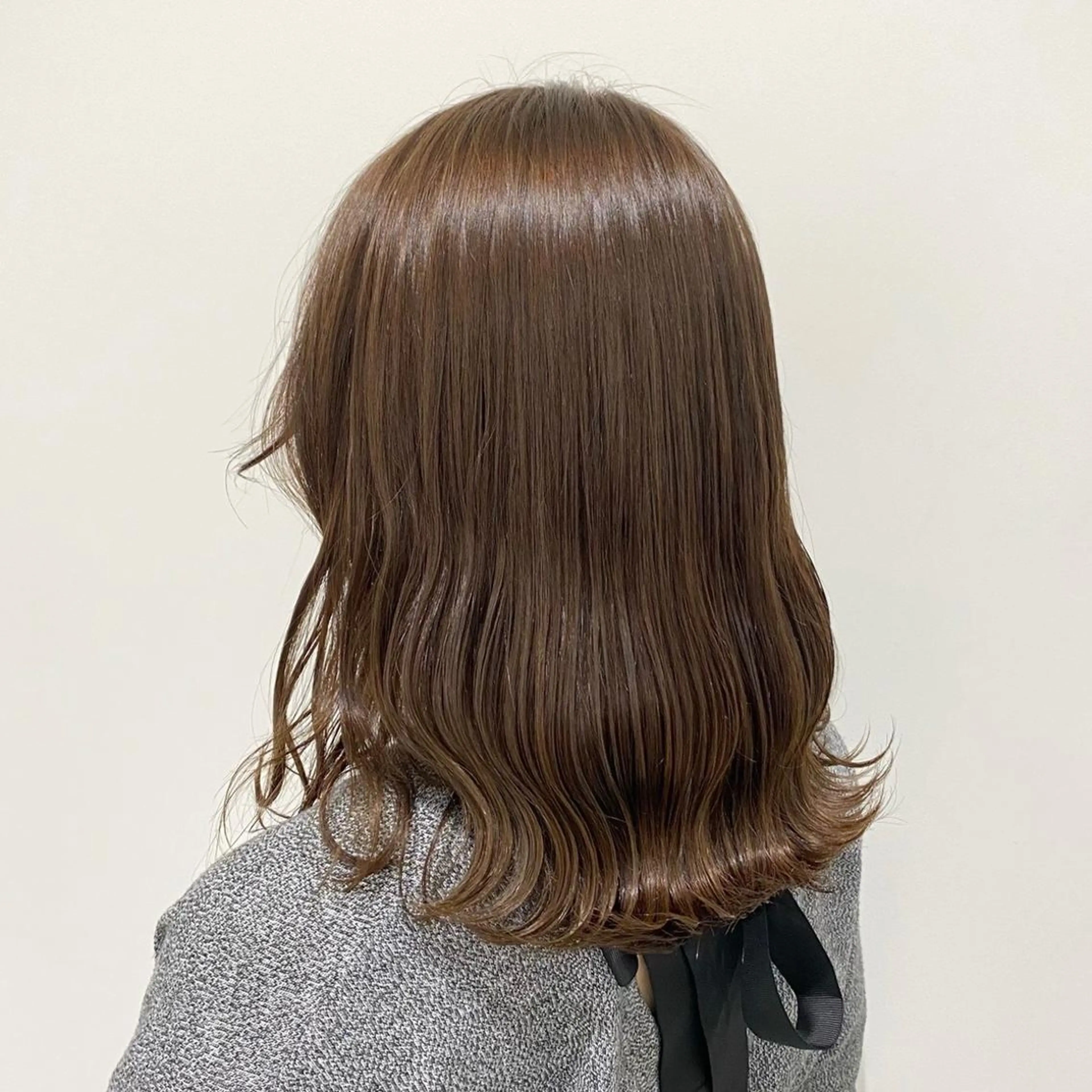 ミディアム カラー ヘアカラー トリートメント ヘッドスパ ヘアセット EGO所属・EGO Top stylistのヘアスタイル