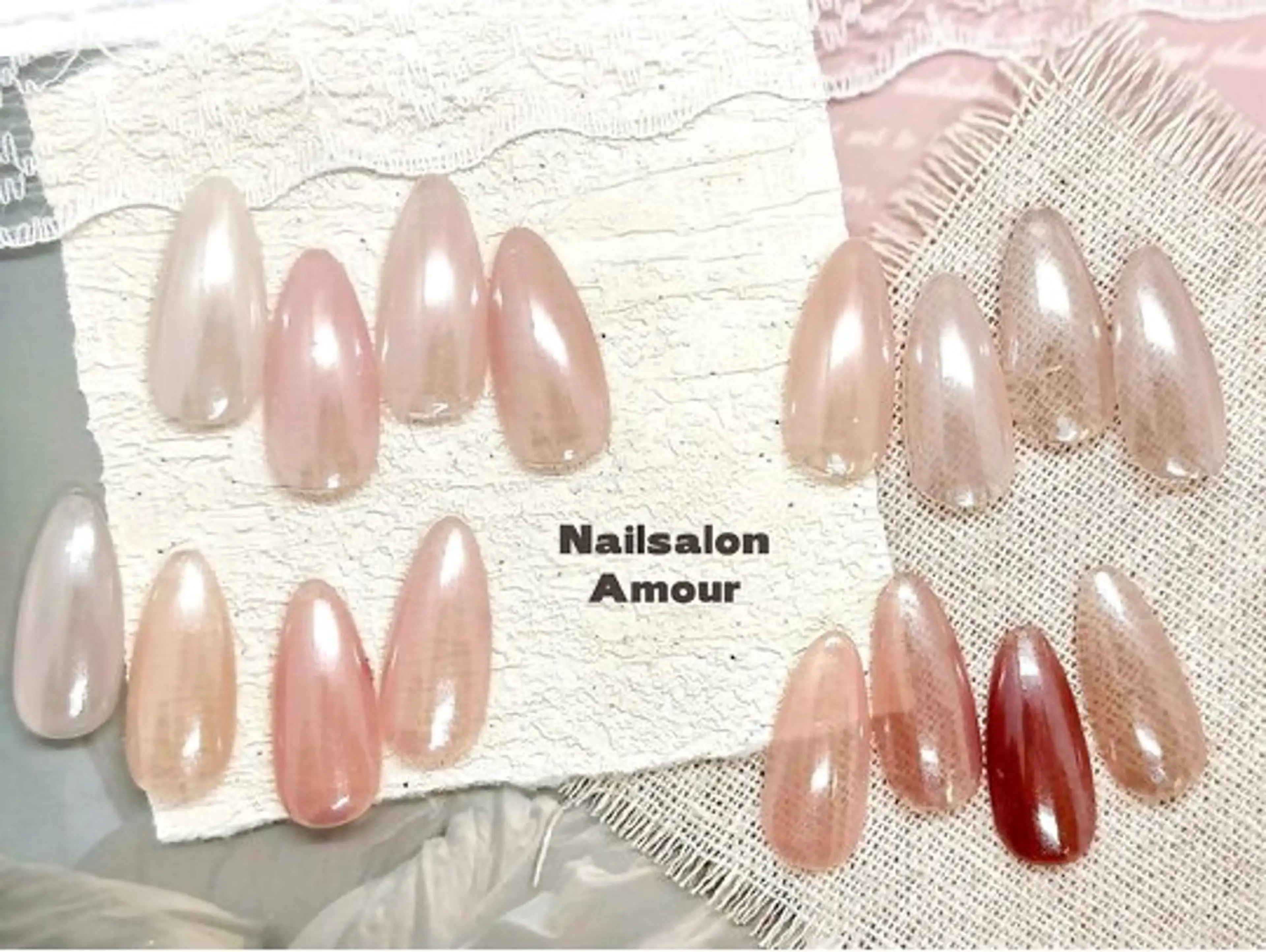 ネイル オーロラネイル Amour所属・パラジェル登録店 アイラッシュ＆ネイルのネイルデザイン