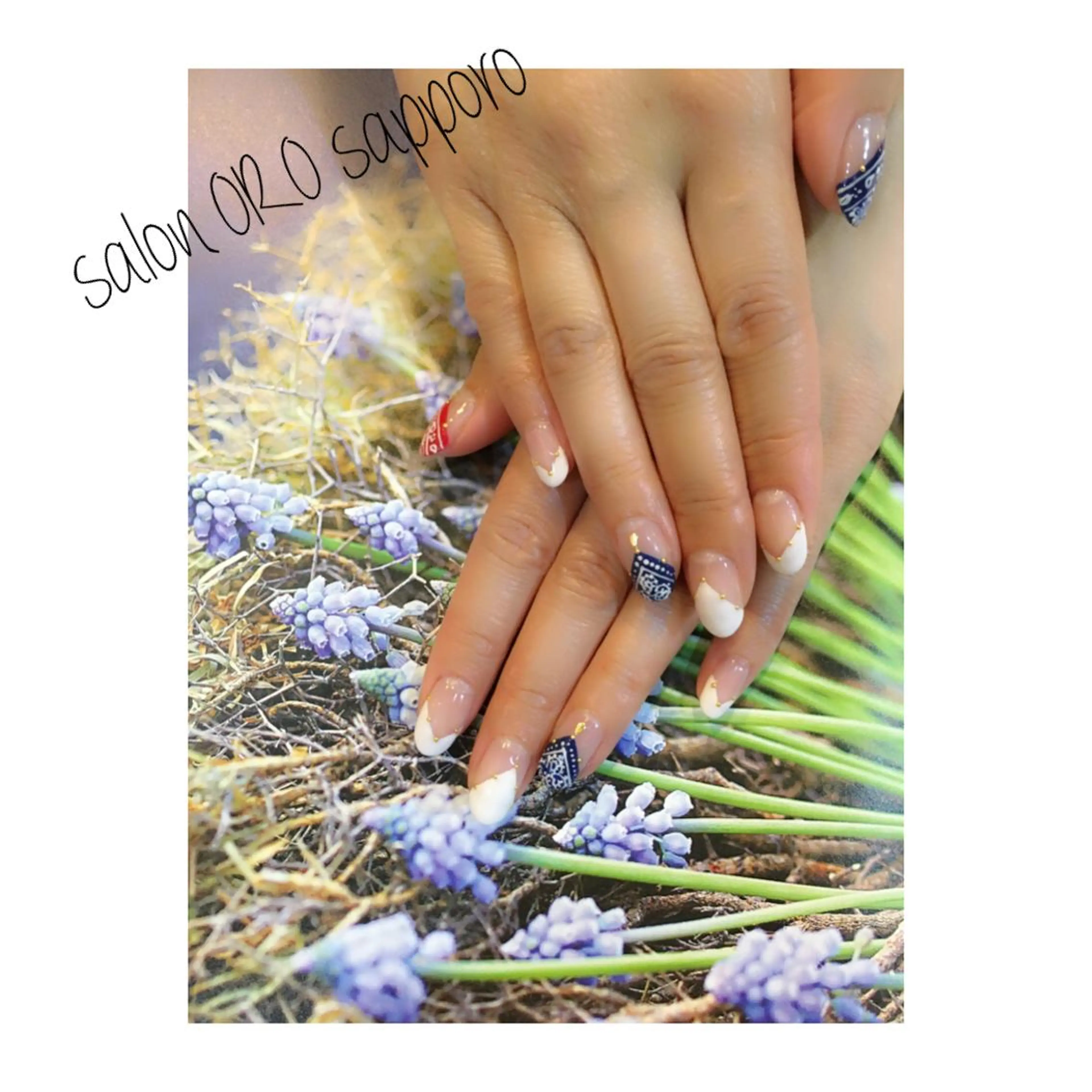 ネイル salon ORO sapporo所属・ORO 石井 香織のネイルデザイン