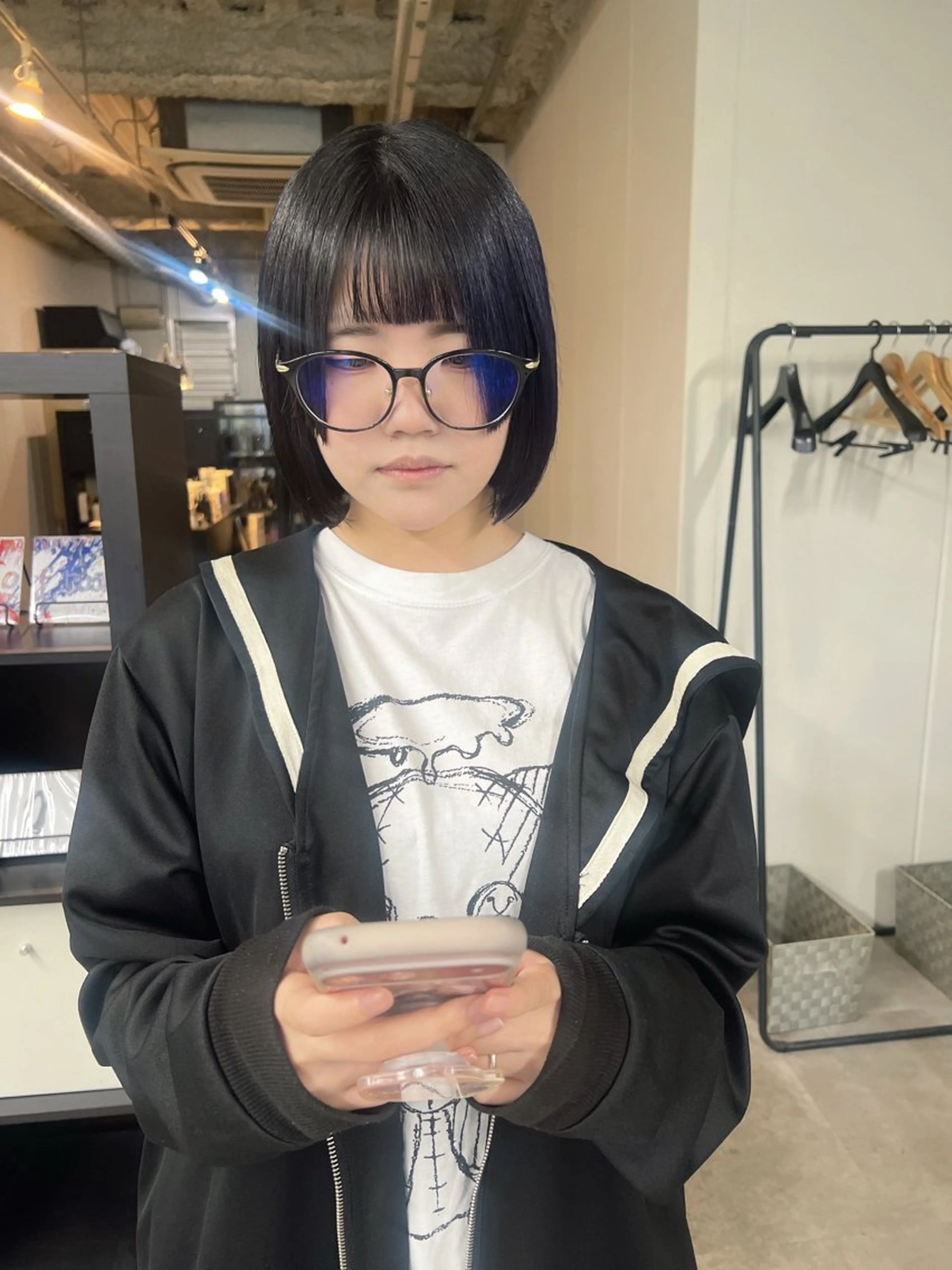 ショート ボブ 姫カット roots hairdesign所属・髪質改善/透明感 プライベートサロンのヘアスタイル