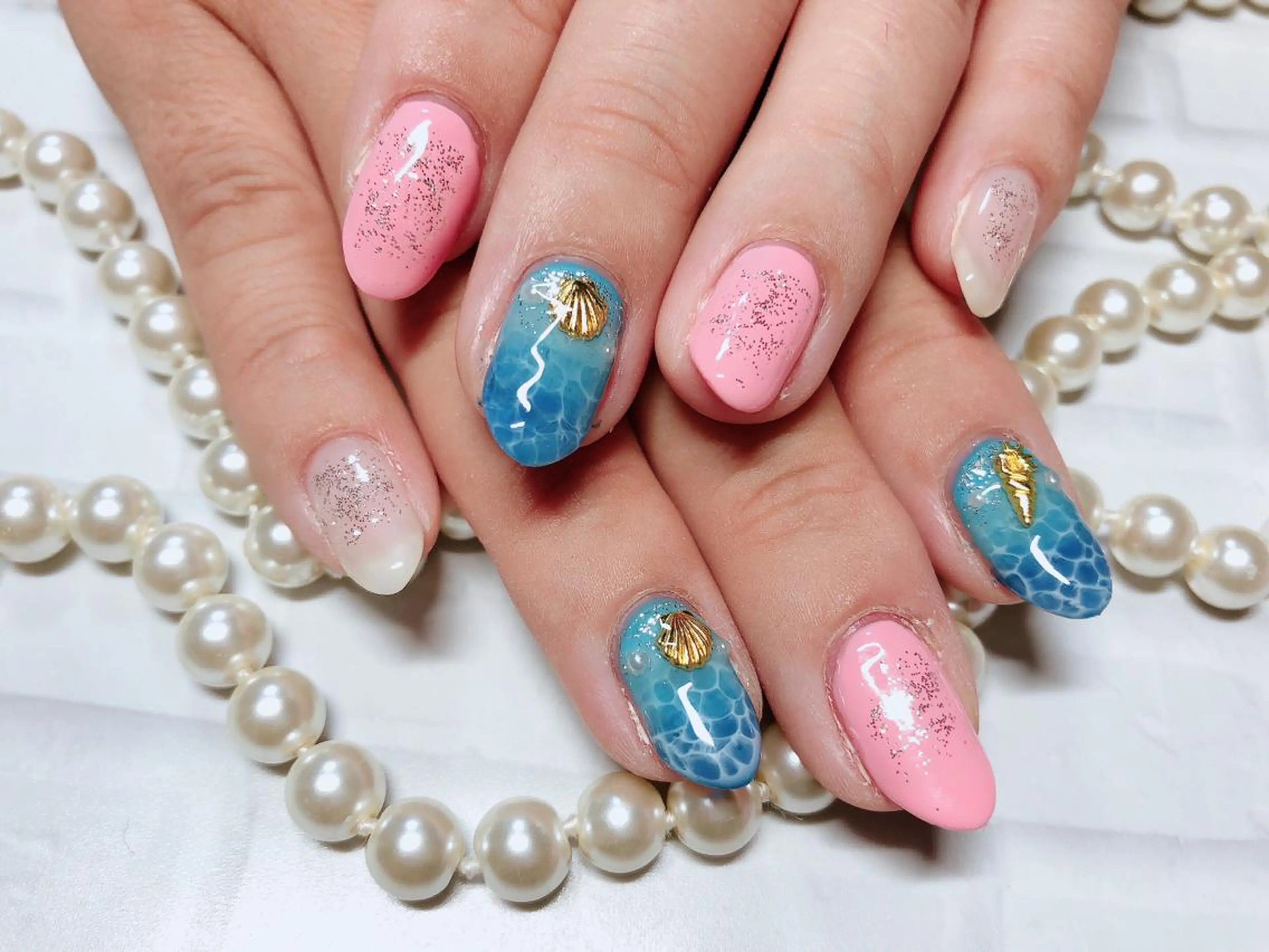 ネイル ピンク ハンドネイル ハンドケア ネイルサロン HARRYS所属・ネイル･脱毛サロン HARRYSのエステ・リラクイメージ