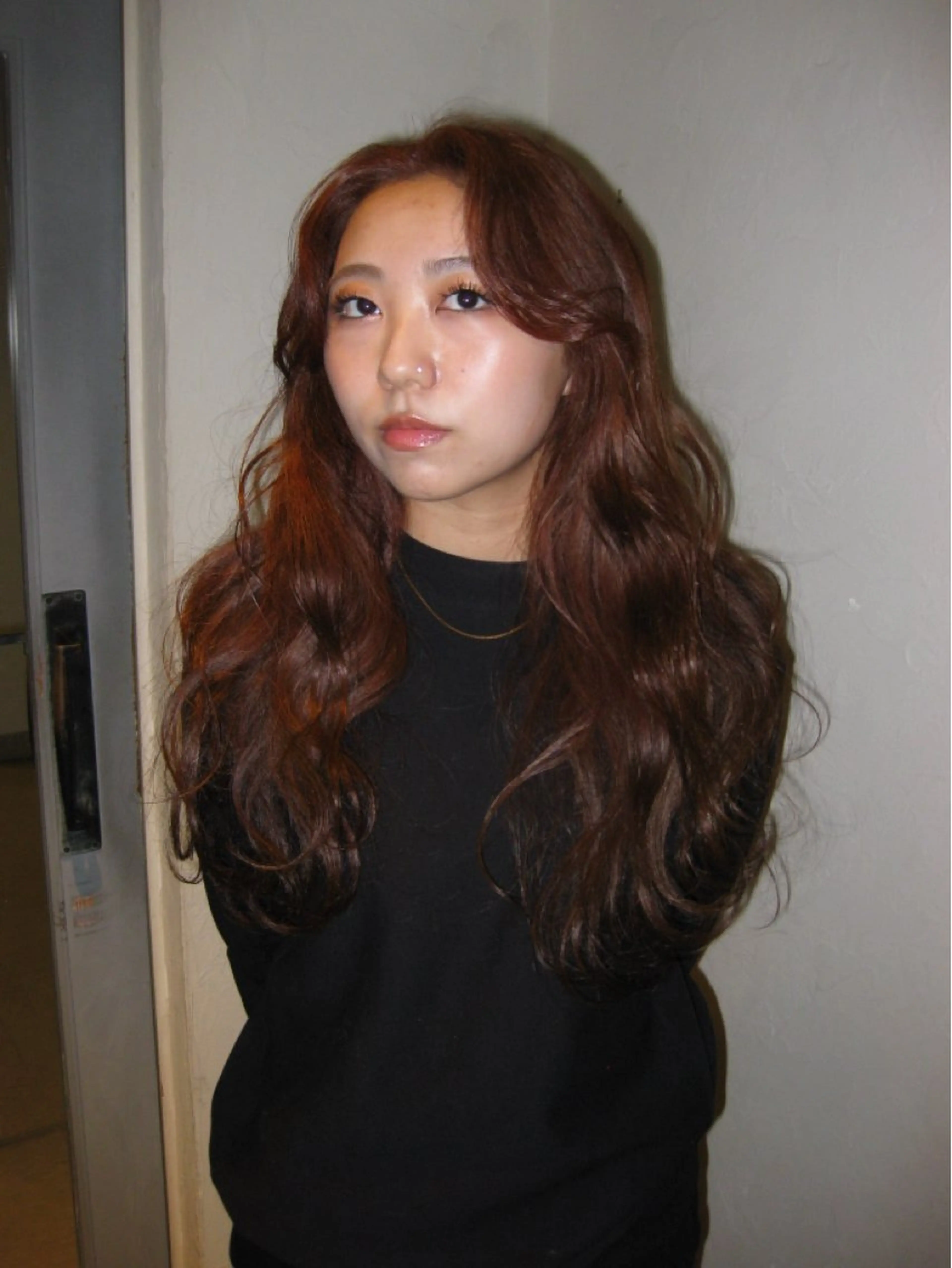 ロング 今井 香奈恵のヘアスタイル