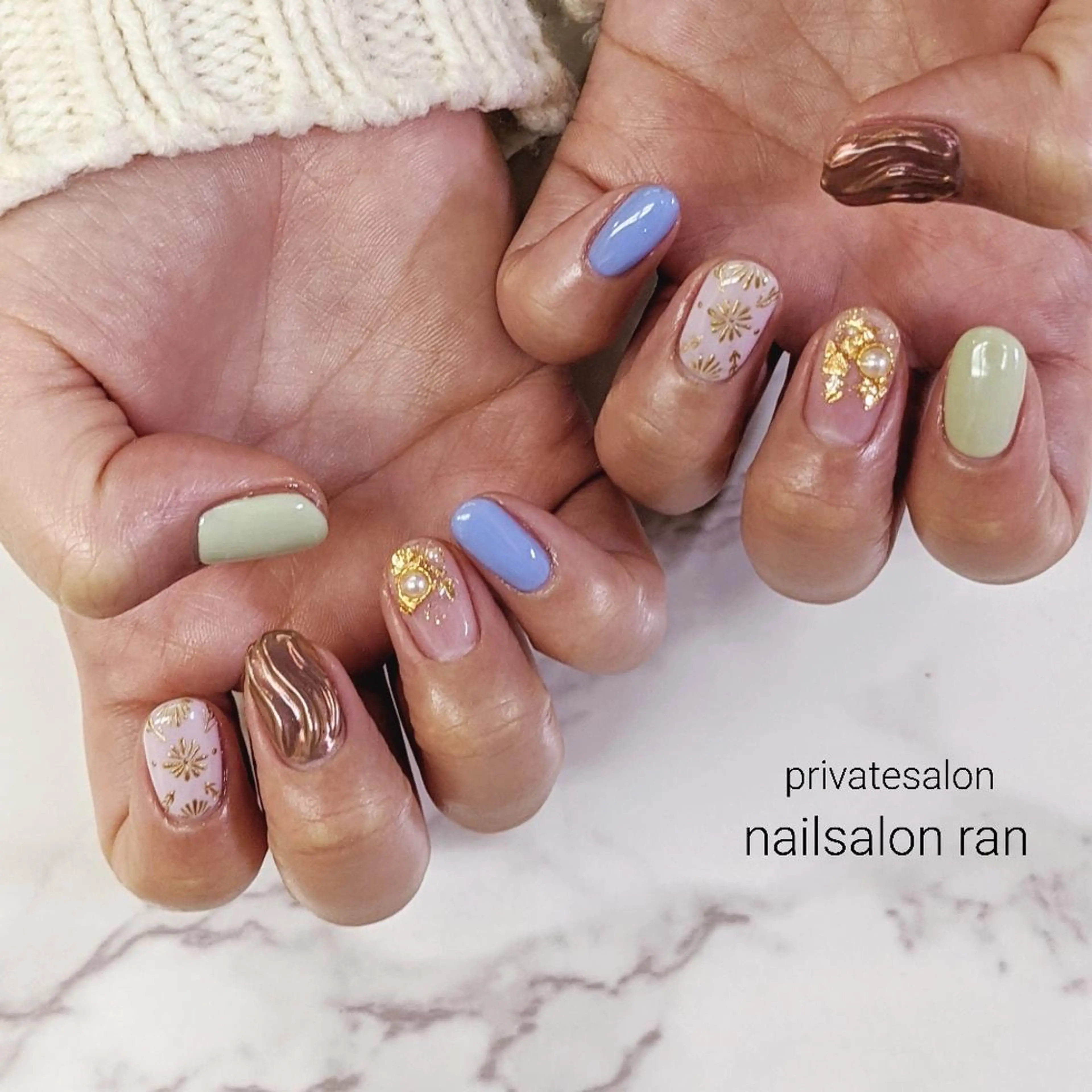 ネイル nailsalon ranのネイルデザイン