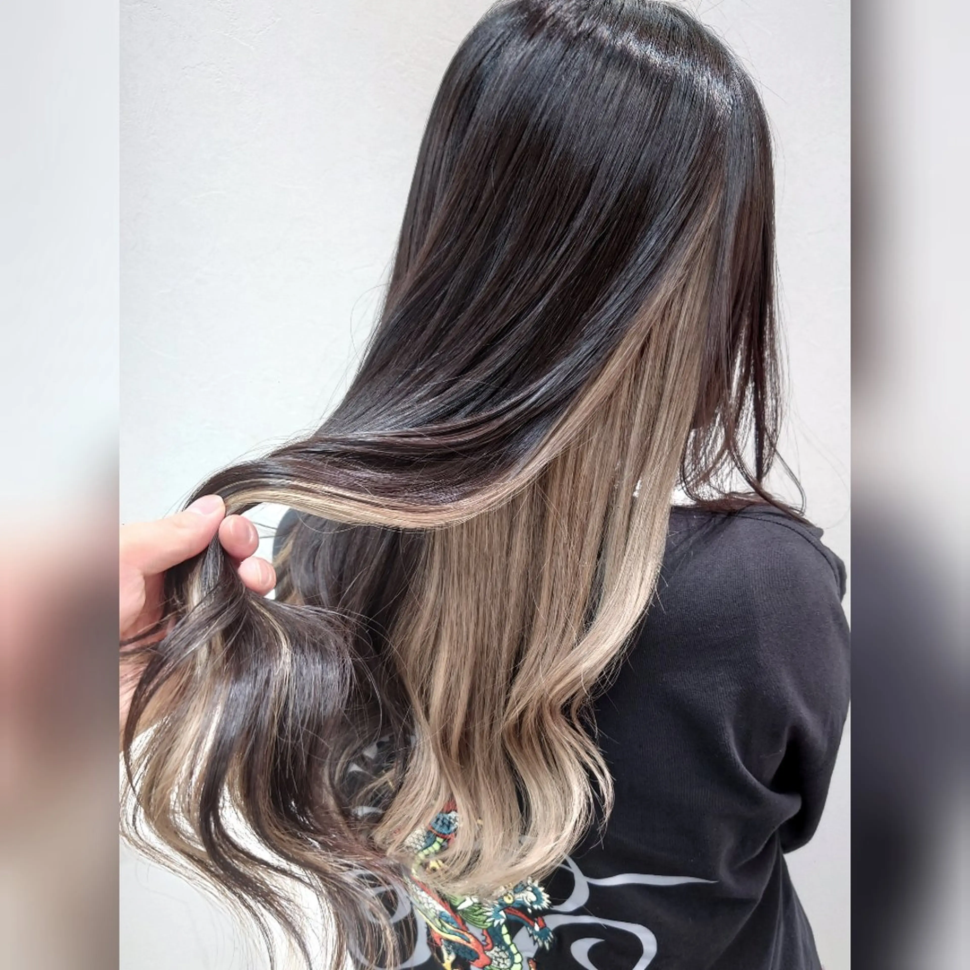 似合わせカット+インナーカラー+コタプレミークTR【栄養レベル☆☆☆☆☆】+アロマスパ付の写真