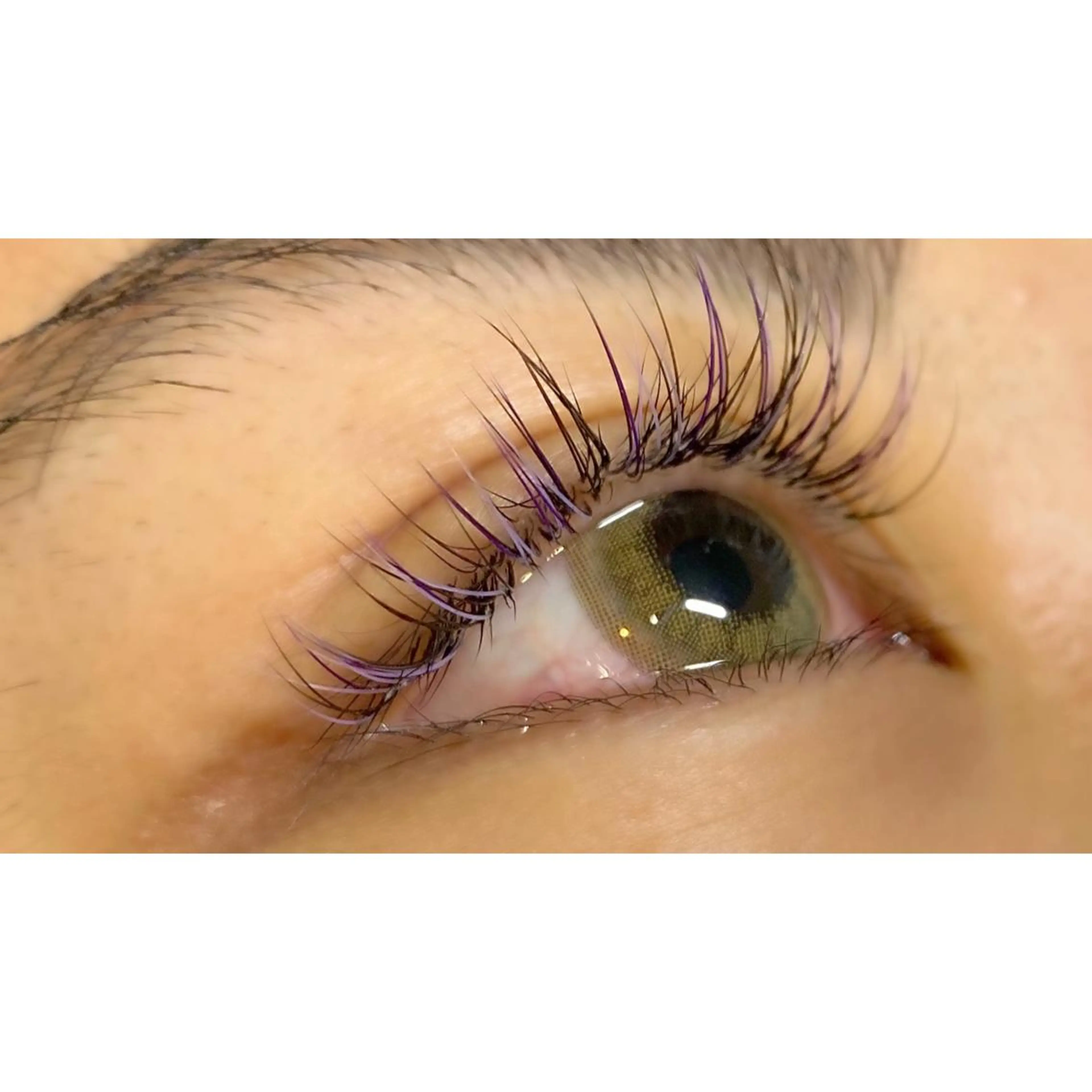 マツエク・マツパ カラーマツエク Bianca 長津田店　長牛のマツエク・マツパデザイン