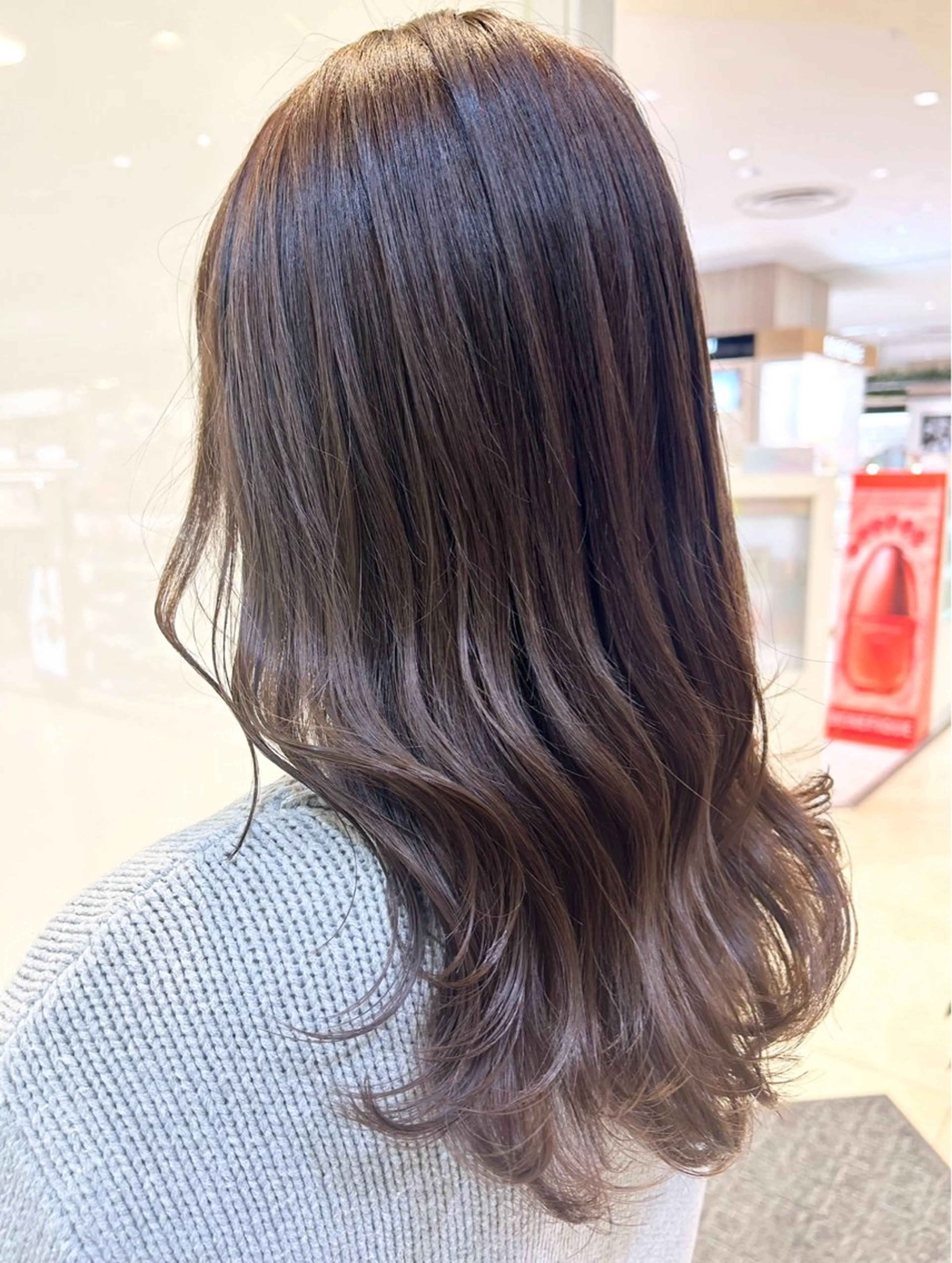 ロング カラー 髪質改善/縮毛矯正 ササキナツミのヘアスタイル