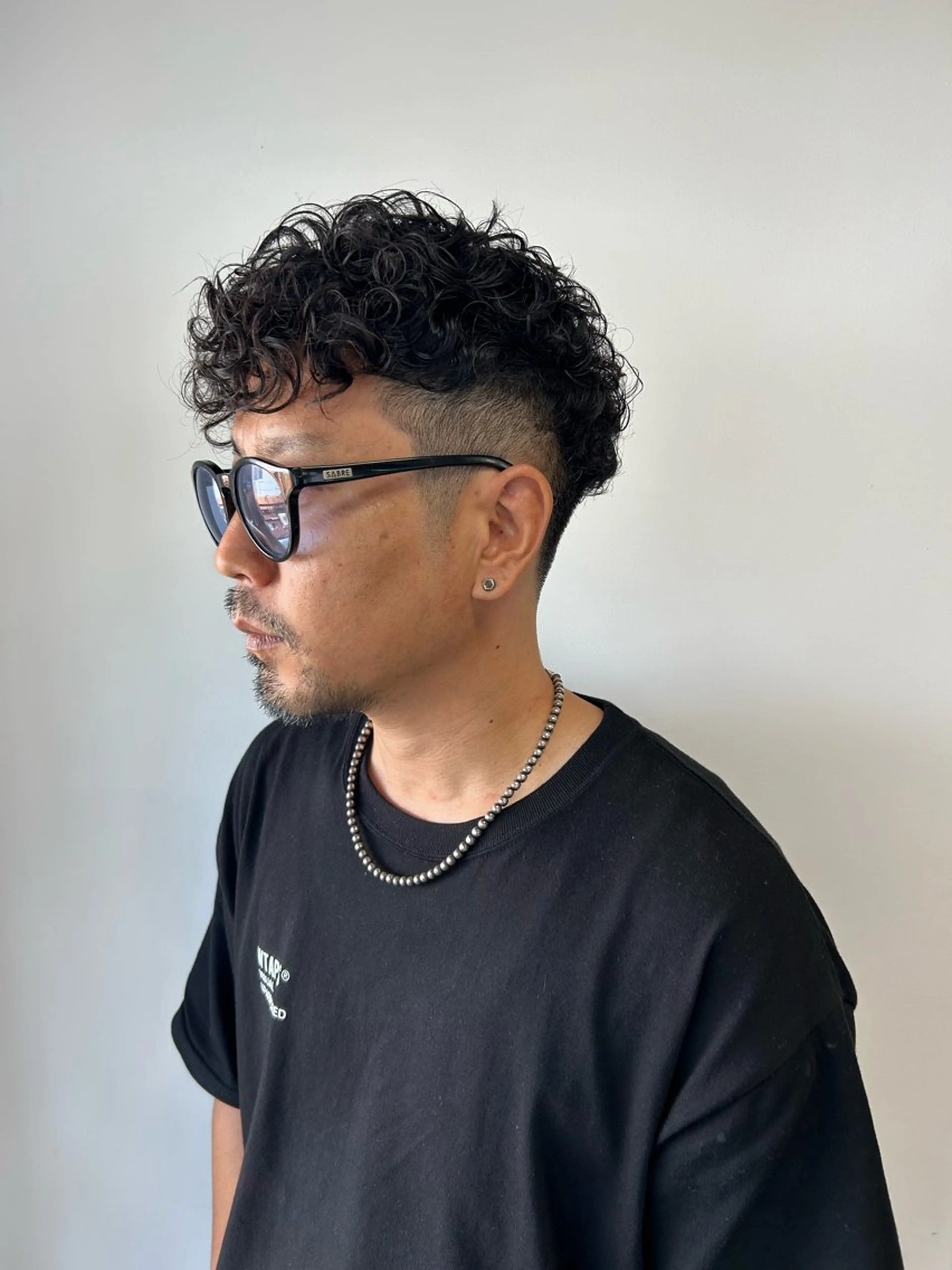 ショート メンズ カット パーマ 相澤 拳のヘアスタイル