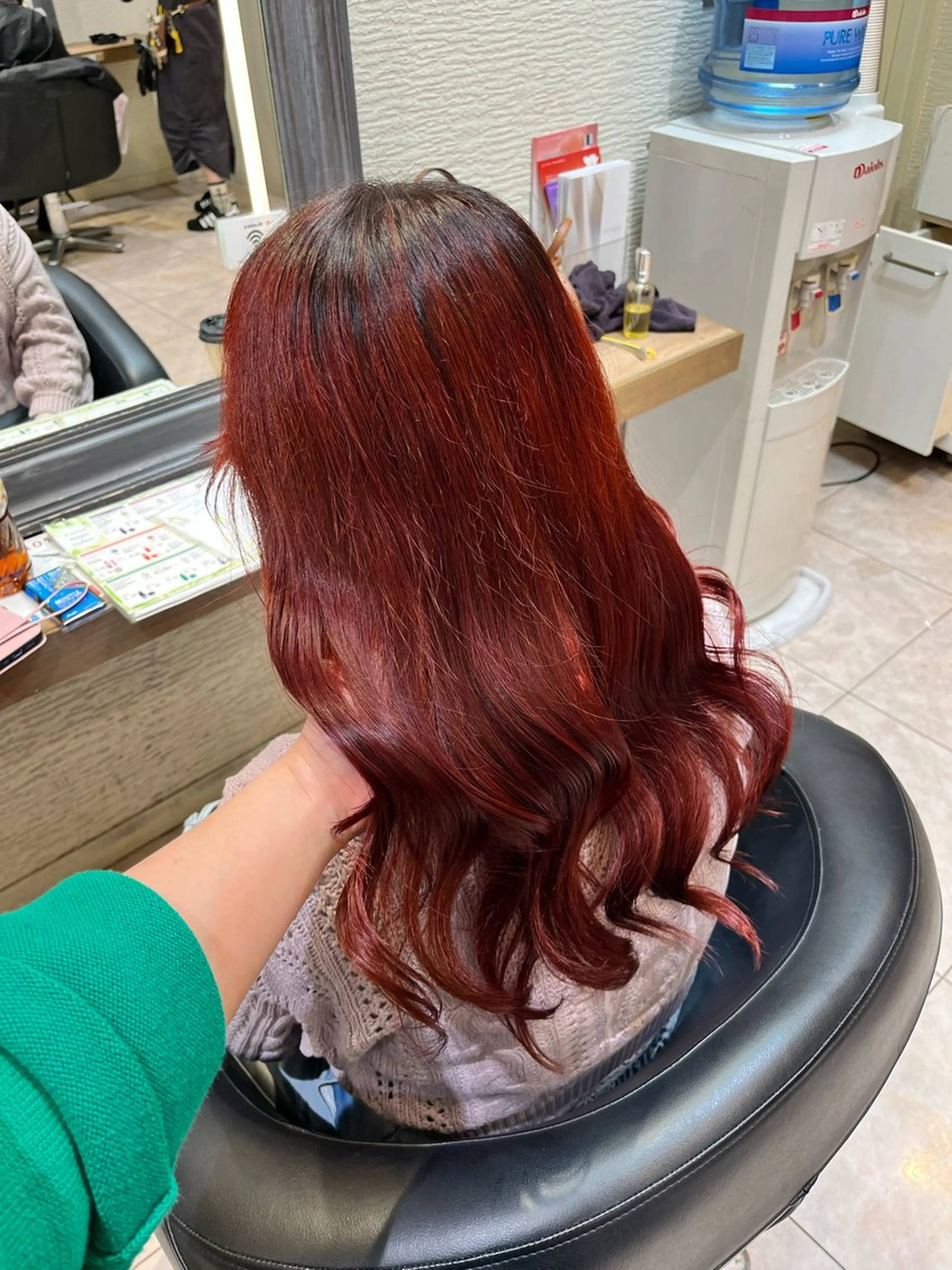 ロング ヘアカラー ハイトーン／アレンジ 🩵NANAMIのヘアスタイル