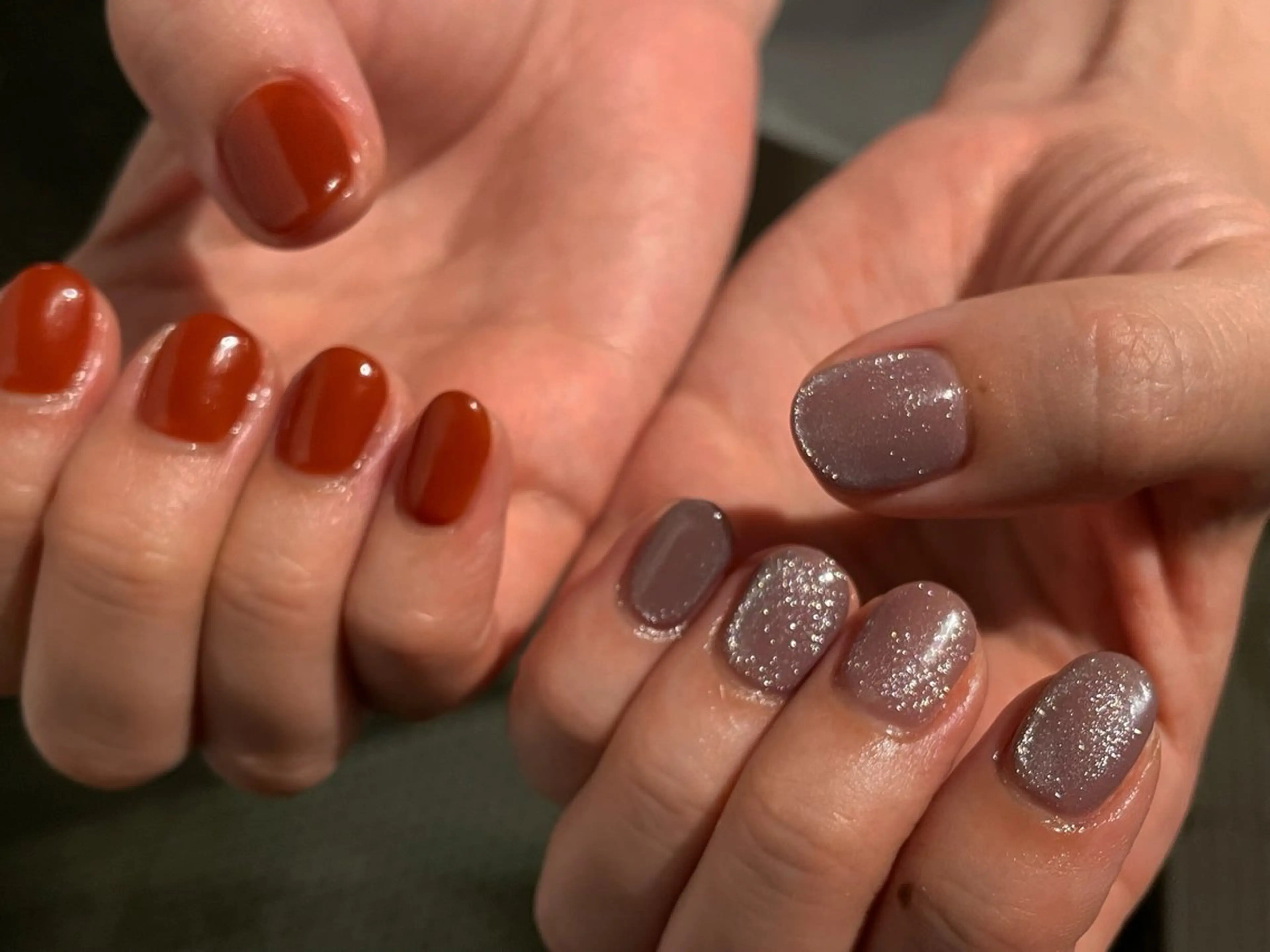 ネイル マグネットネイル ワンカラーネイル k. mioのネイルデザイン