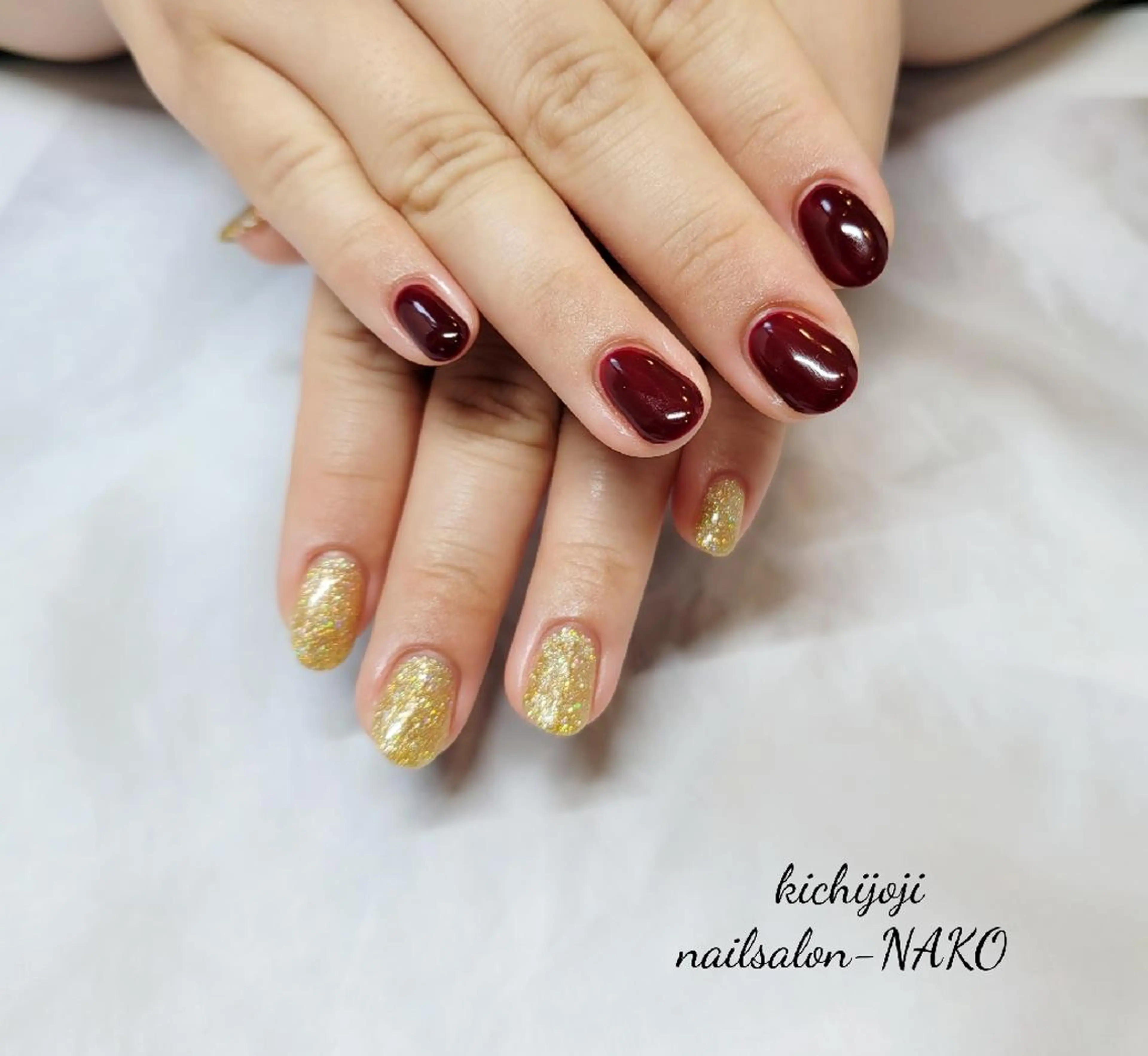 ネイル ハンドネイル Salon-NAKO 🐷shirai🐷のネイルデザイン